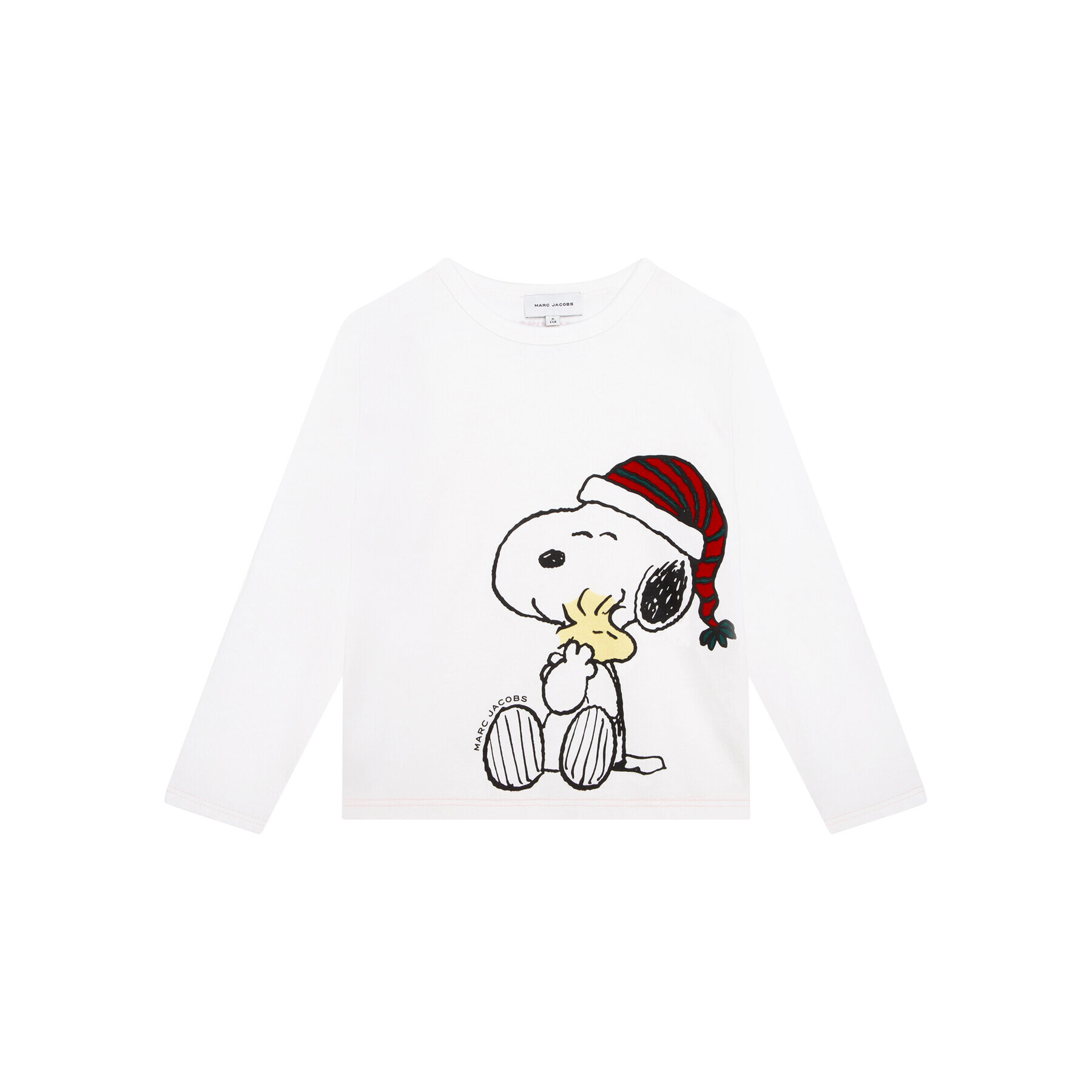 The Marc Jacobs Halenka PEANUTS® W15617 M Bílá Regular Fit - Pepit.cz