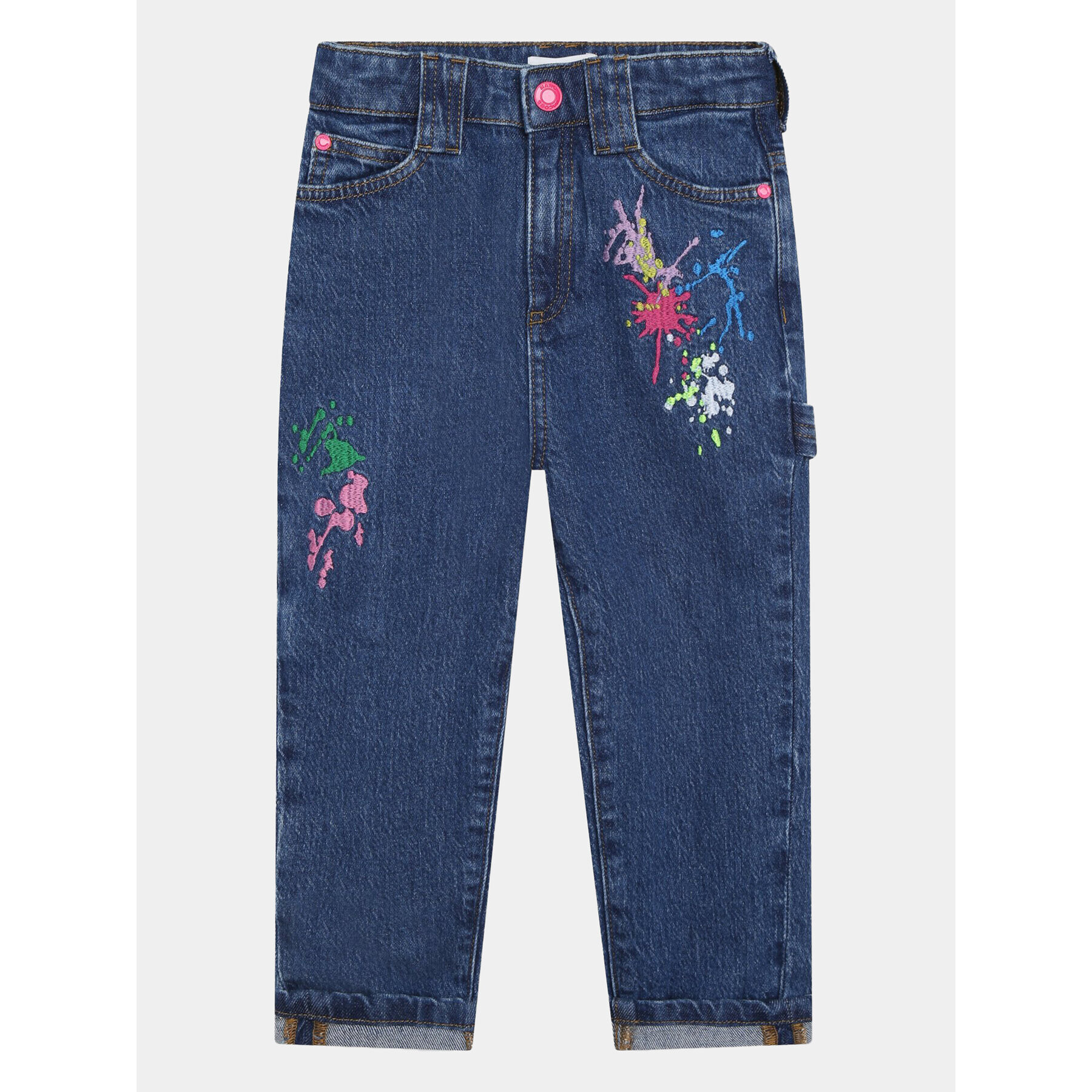 The Marc Jacobs Jeansy W14332 Modrá Loose Fit - Pepit.cz