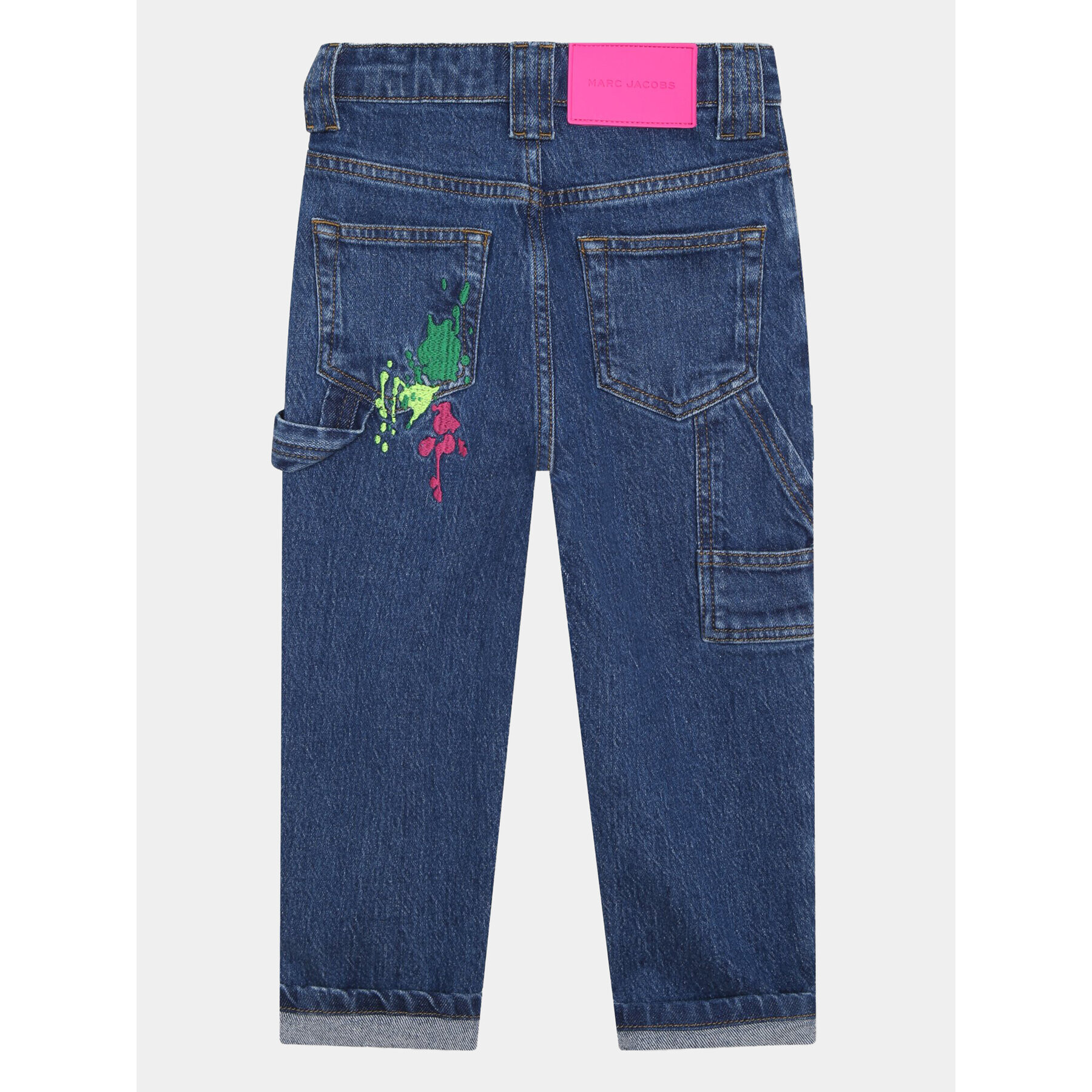 The Marc Jacobs Jeansy W14332 Modrá Loose Fit - Pepit.cz