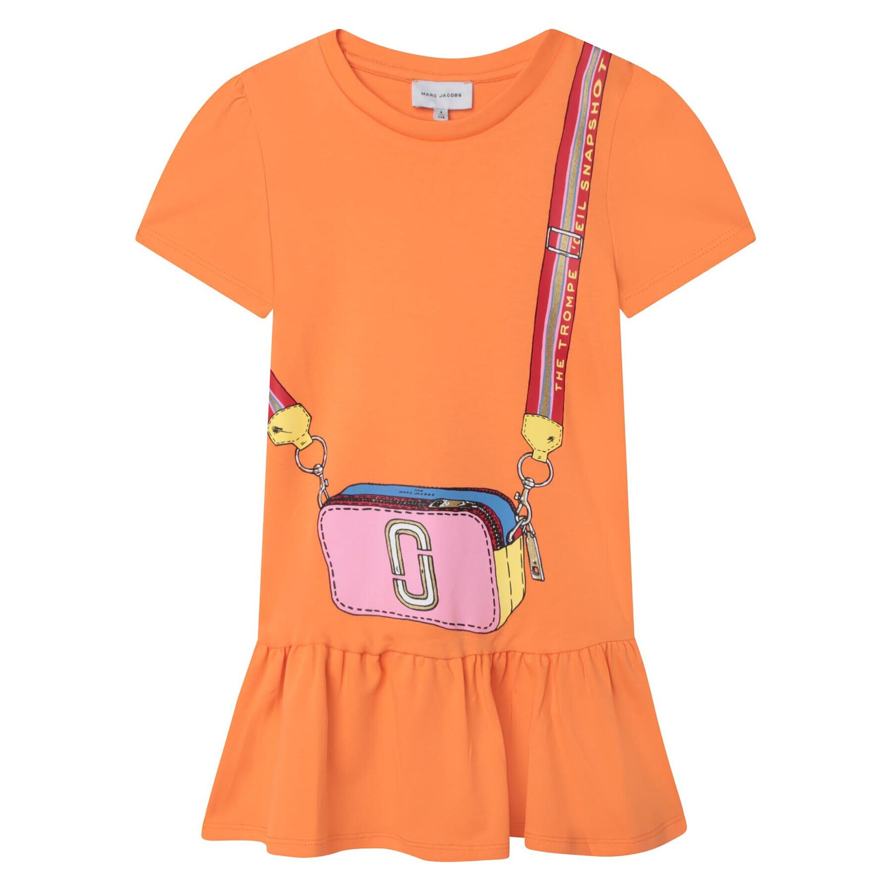 The Marc Jacobs Úpletové šaty W12430 S Oranžová Regular Fit - Pepit.cz