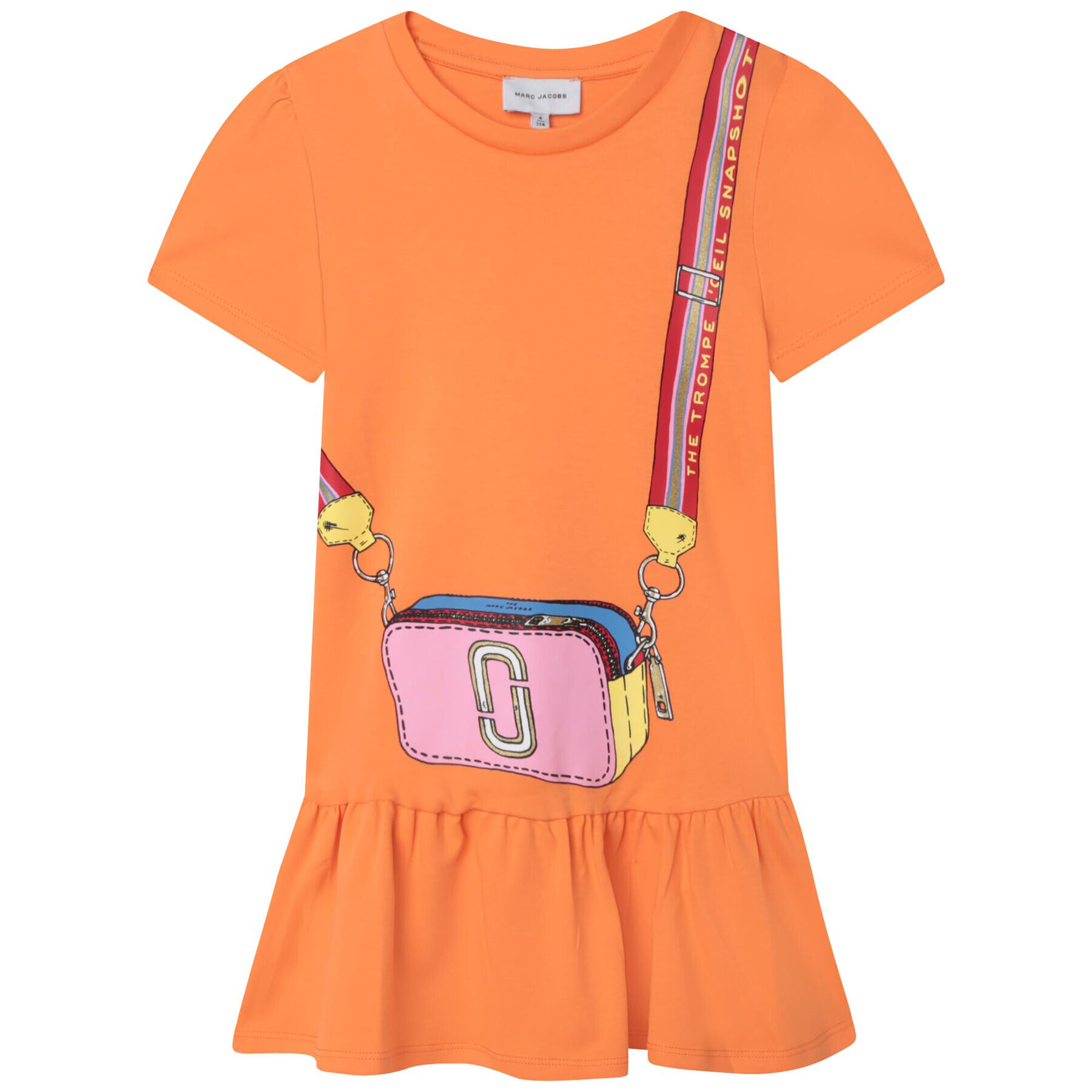 The Marc Jacobs Úpletové šaty W12430 S Oranžová Regular Fit - Pepit.cz