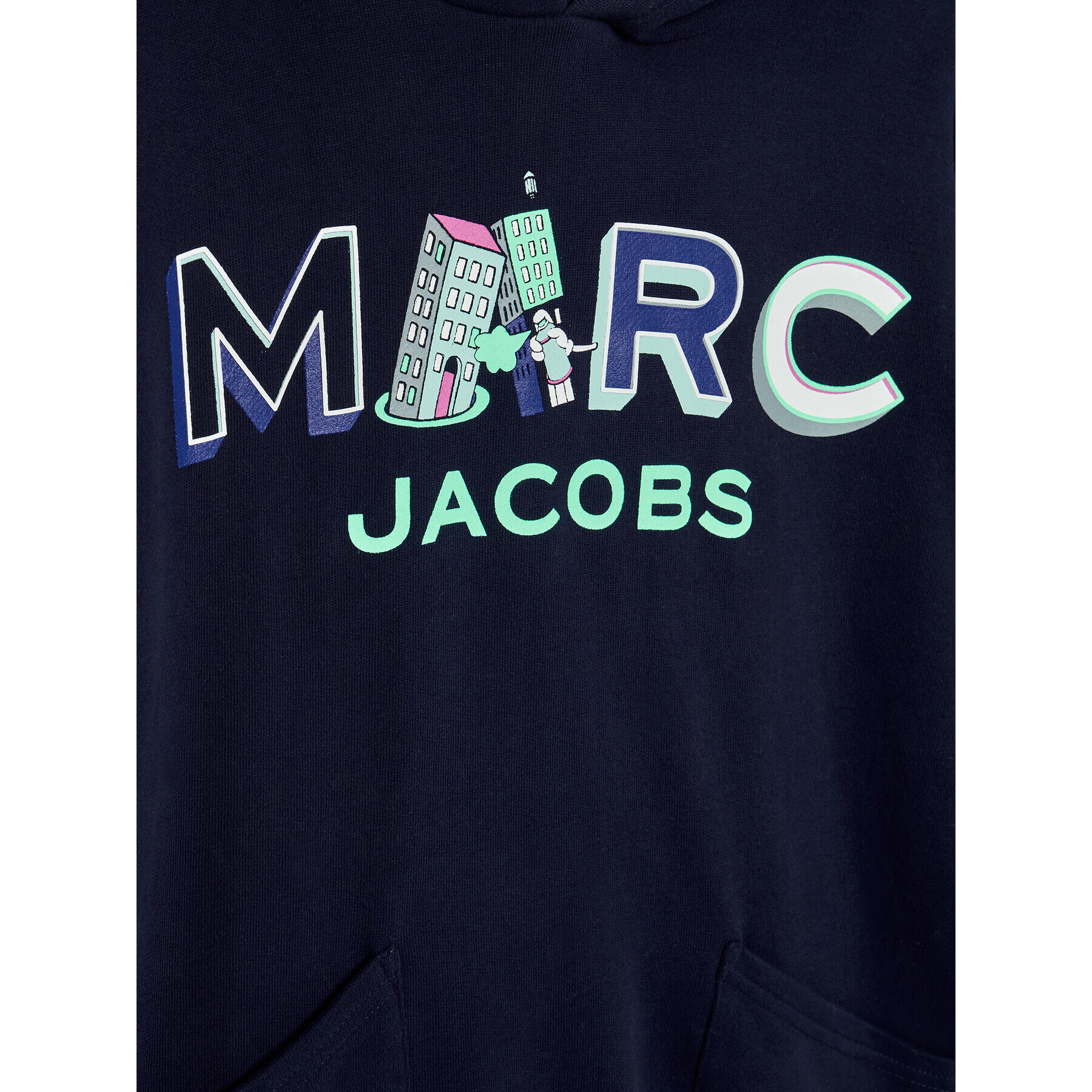 The Marc Jacobs Mikina W25563 S Tmavomodrá Regular Fit - Pepit.cz