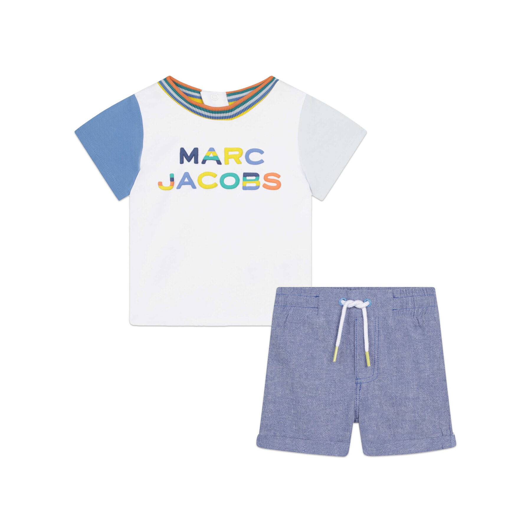 The Marc Jacobs Sada T-shirt a šortky W98167 Bílá Regular Fit - Pepit.cz