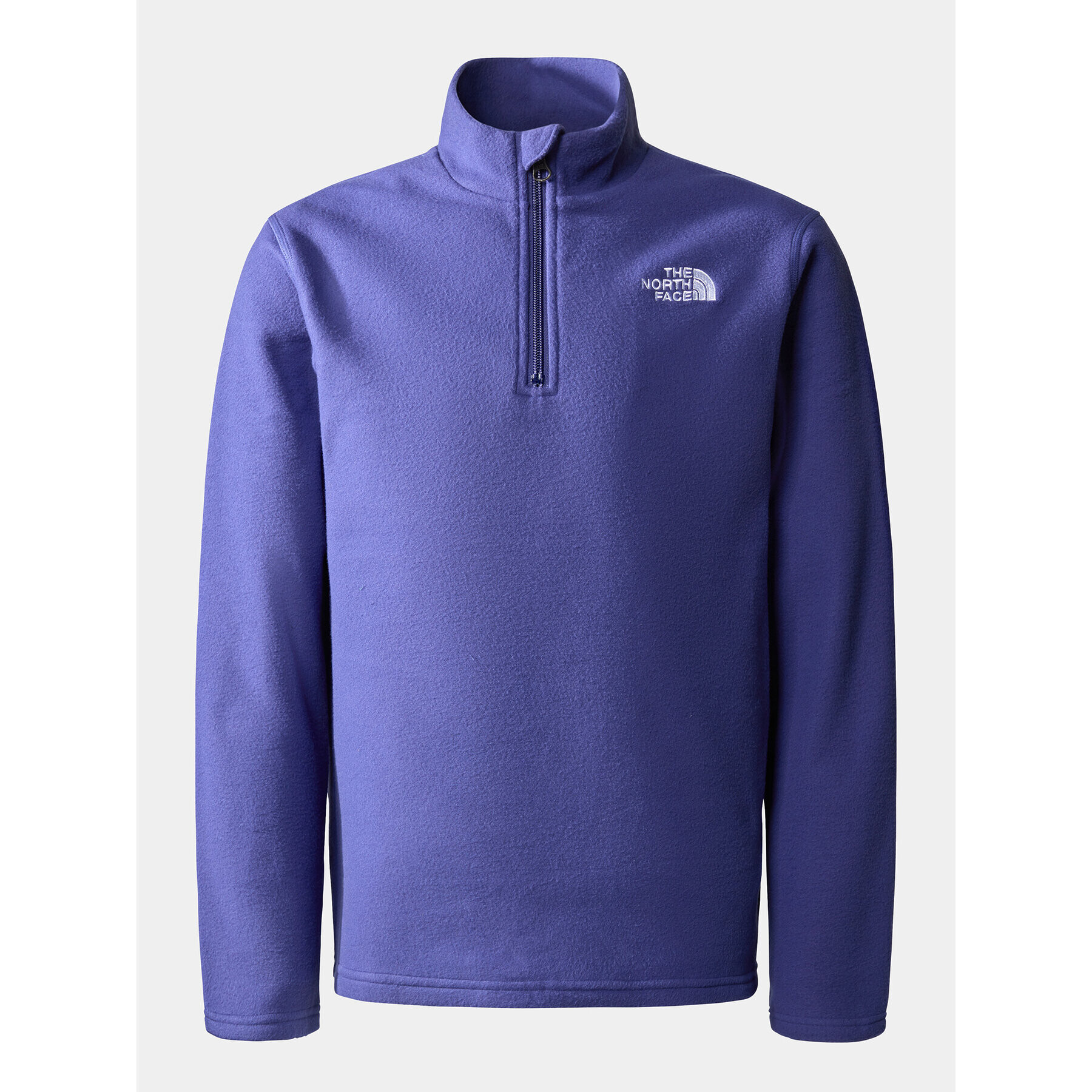 The North Face Fleecová mikina Teen Glacier Fleece 1/4 ZipNF0A82D1I0D1 Modrá Regular Fit - Pepit.cz