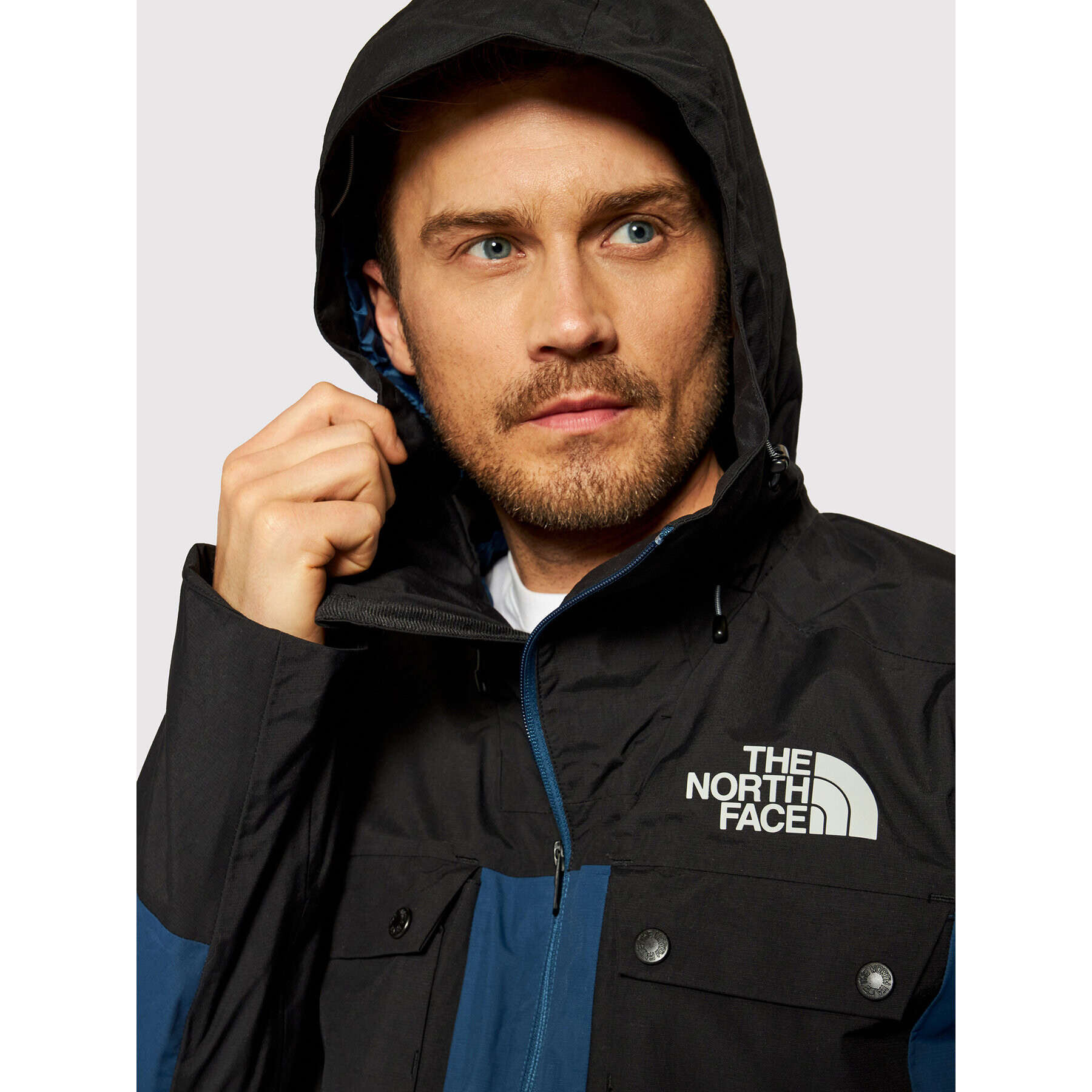 The North Face Lyžařská bunda Balfron NF0A3LZ9 Tmavomodrá Regular Fit - Pepit.cz