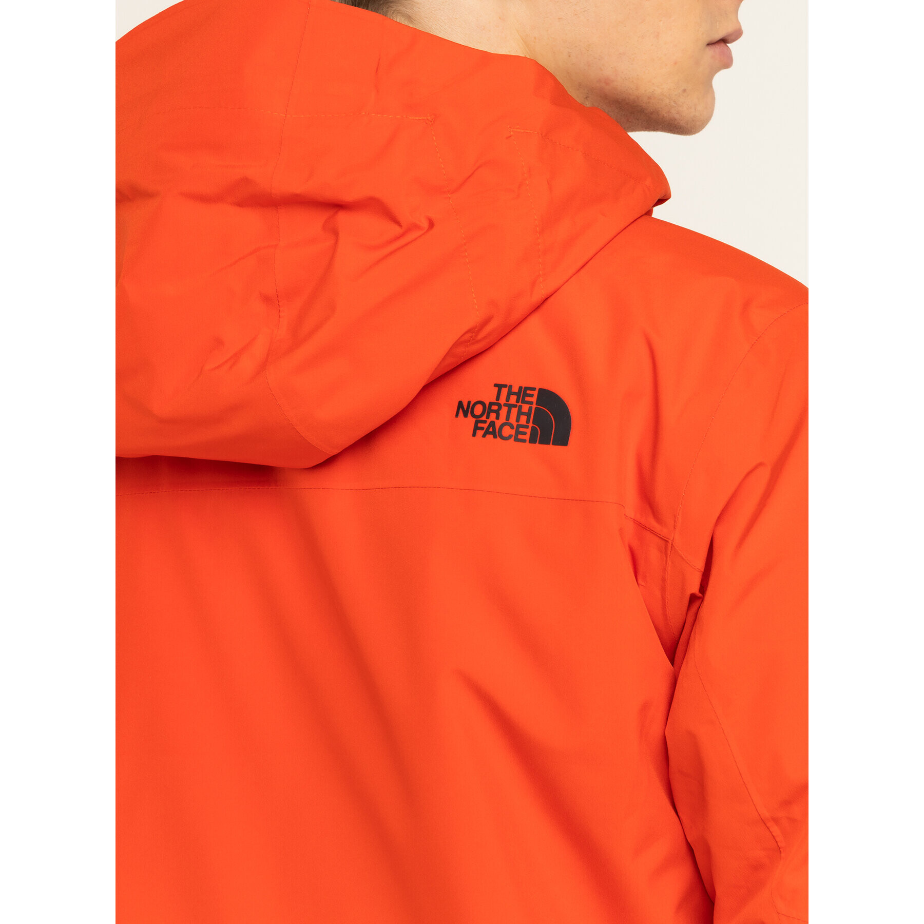 The North Face Lyžařská bunda Descendit NF0A3LZL Červená Regular Fit - Pepit.cz