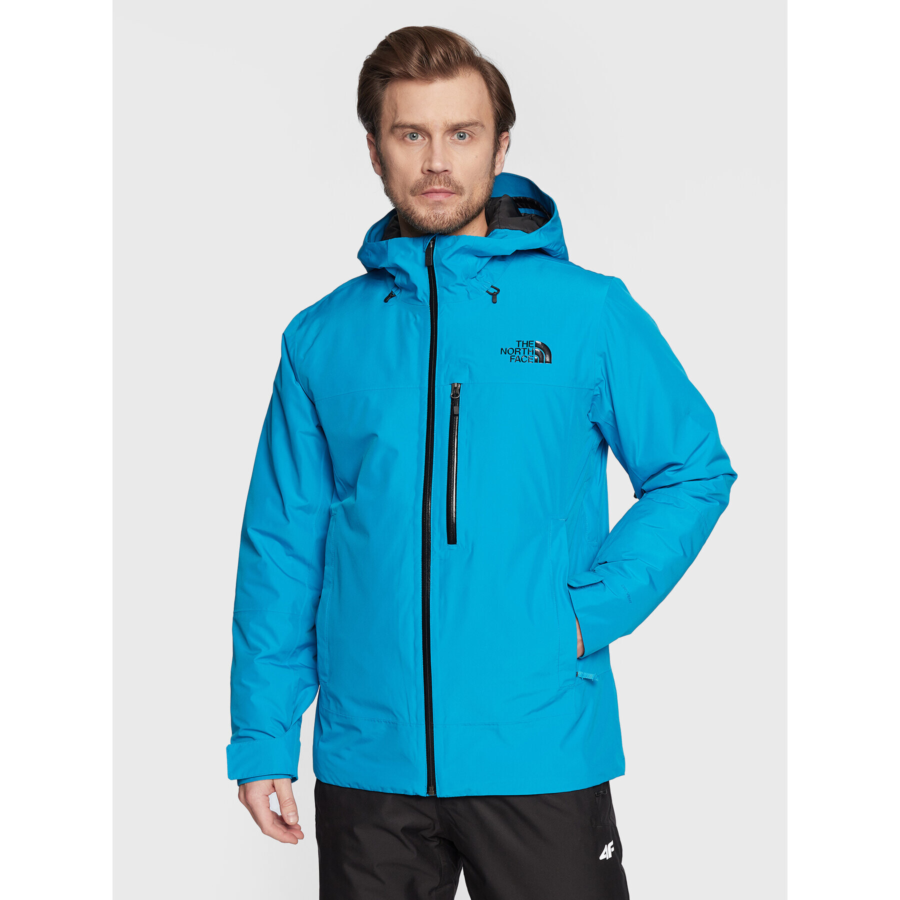 The North Face Lyžařská bunda Descendit NF0A4QWW Modrá Regular Fit - Pepit.cz