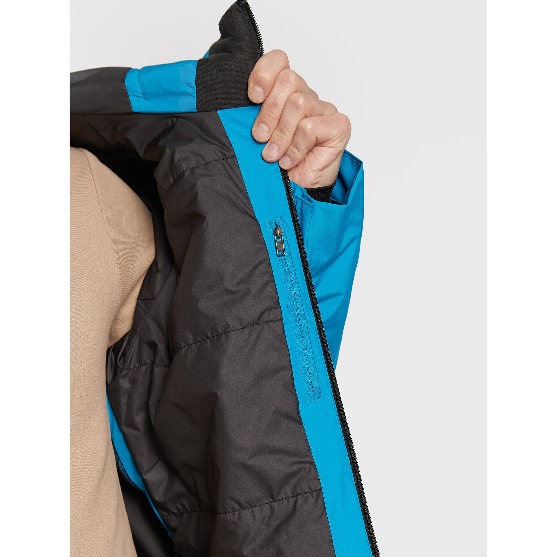 The North Face Lyžařská bunda Descendit NF0A4QWW Modrá Regular Fit - Pepit.cz