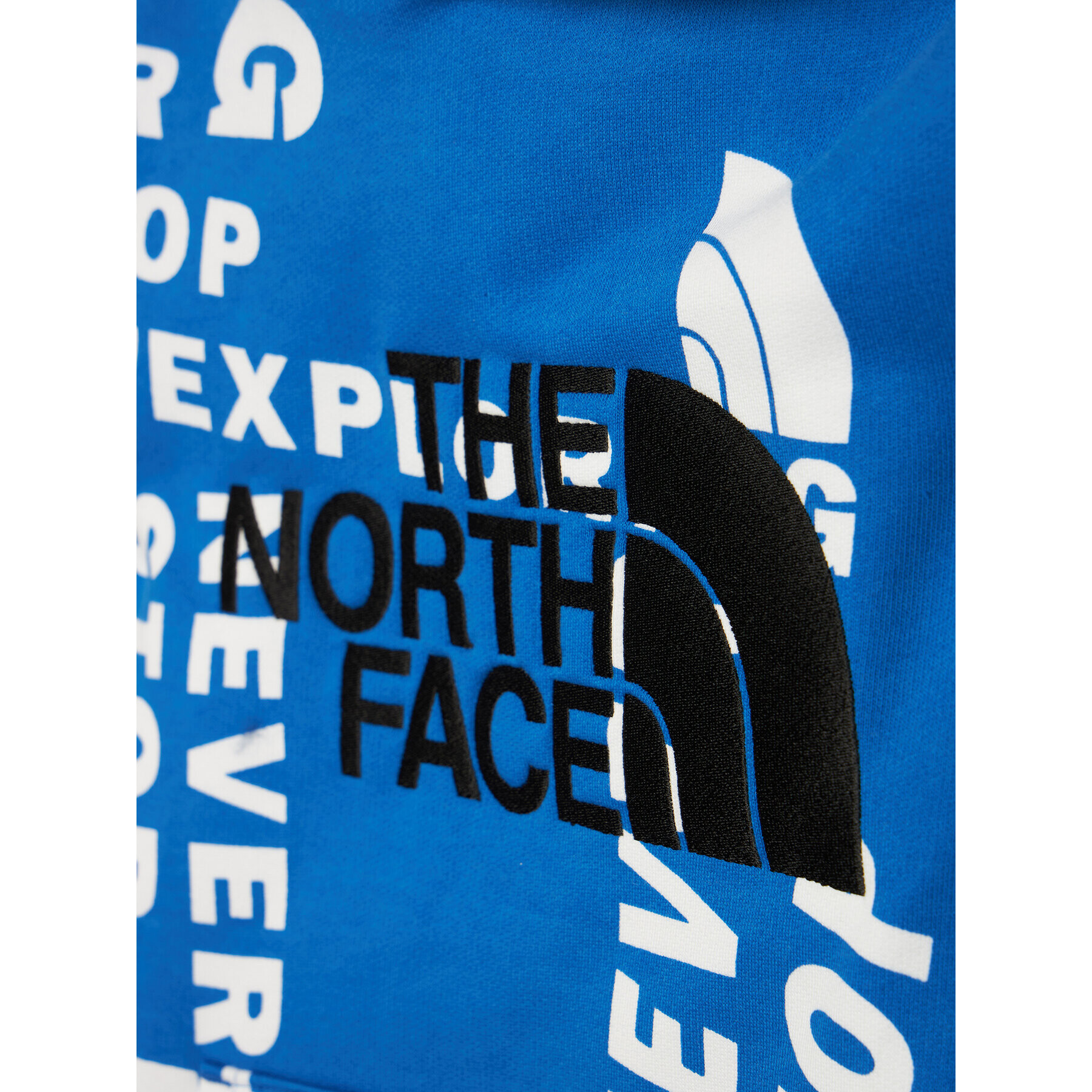 The North Face Mikina Unisex Drew Peak NF0A33H4 Modrá Regular Fit - Pepit.cz