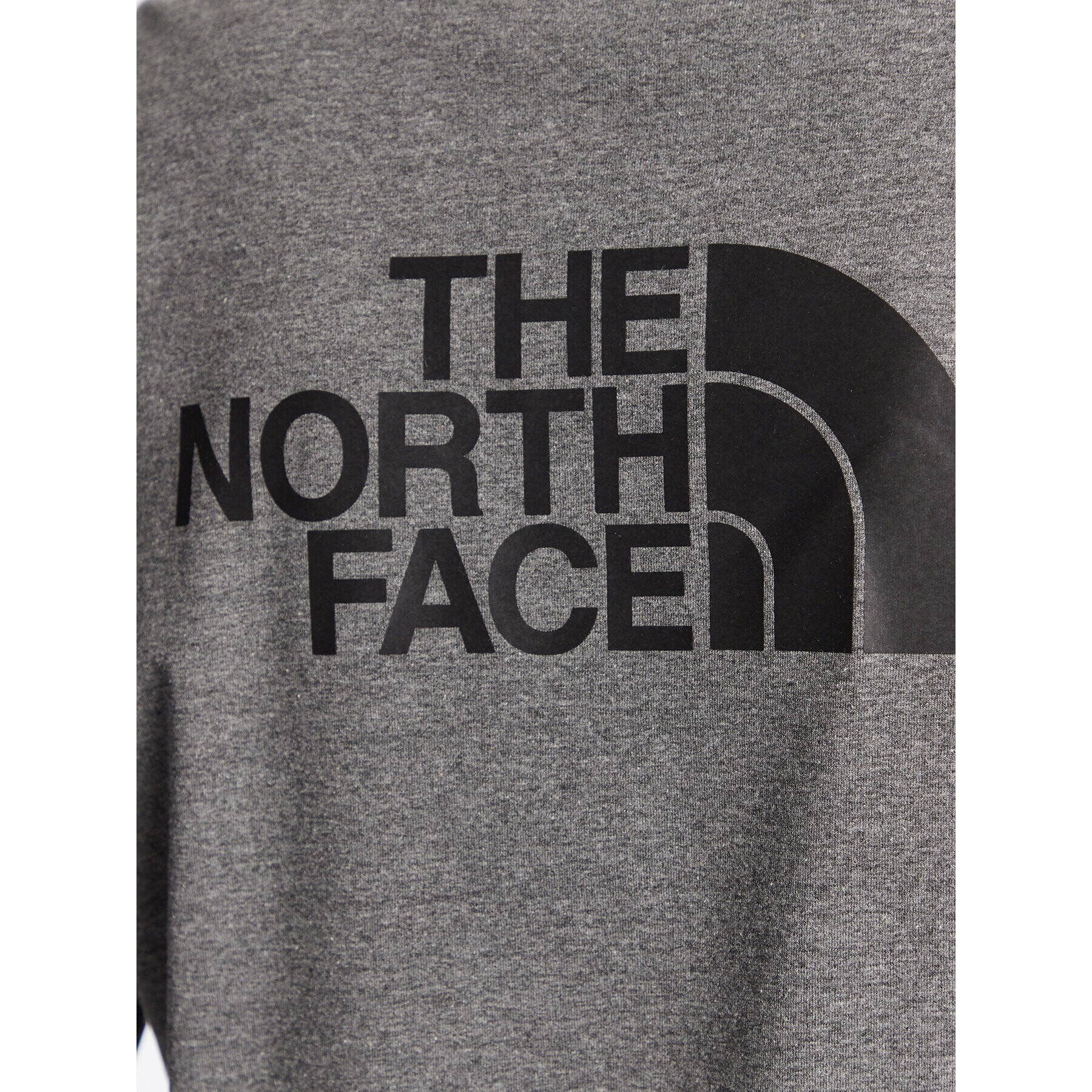 The North Face S dlouhým rukávem Easy NF0A2TX1 Šedá Regular Fit - Pepit.cz