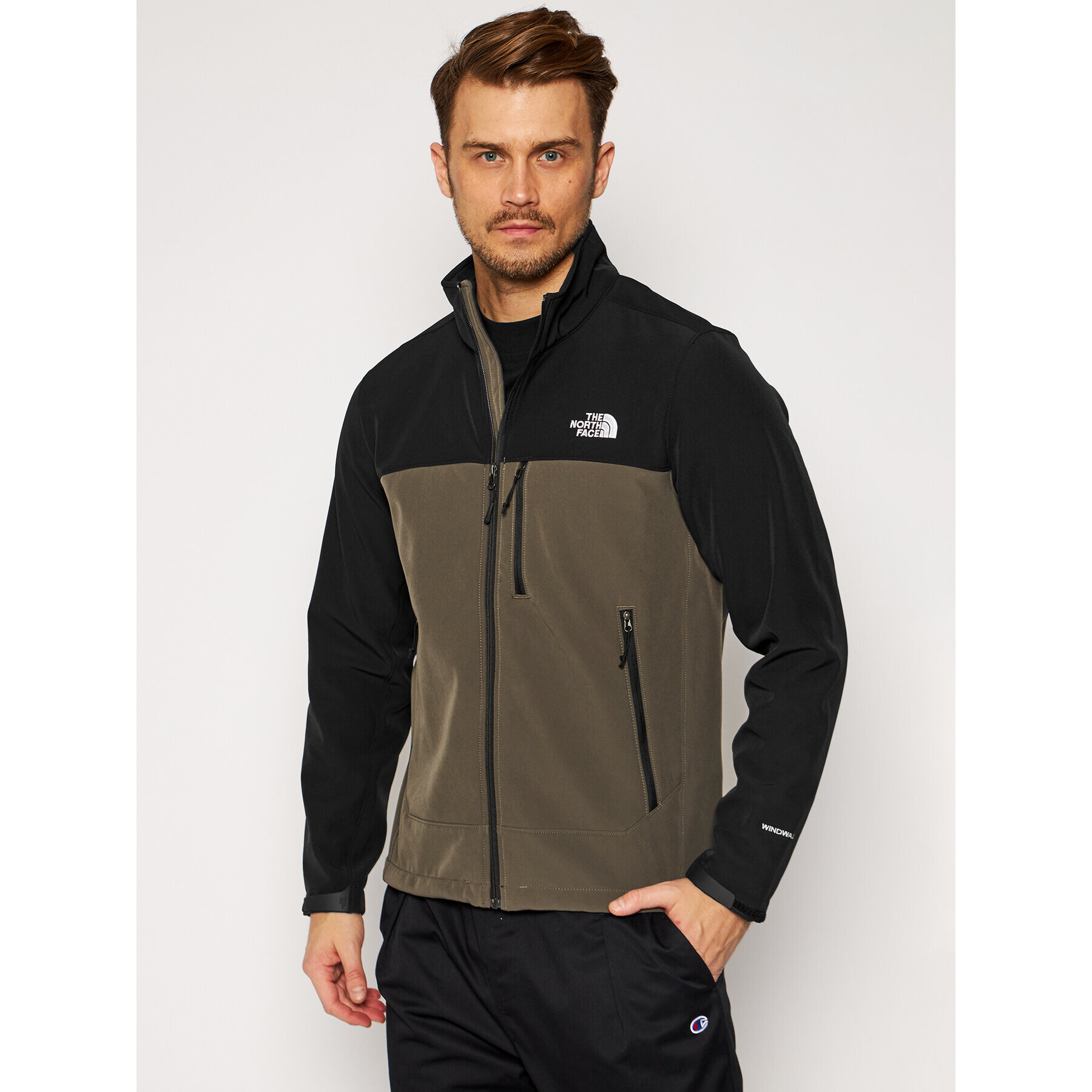 The North Face Softshellová bunda Apex Bionic NF00CMJ2 Černá Regular Fit - Pepit.cz