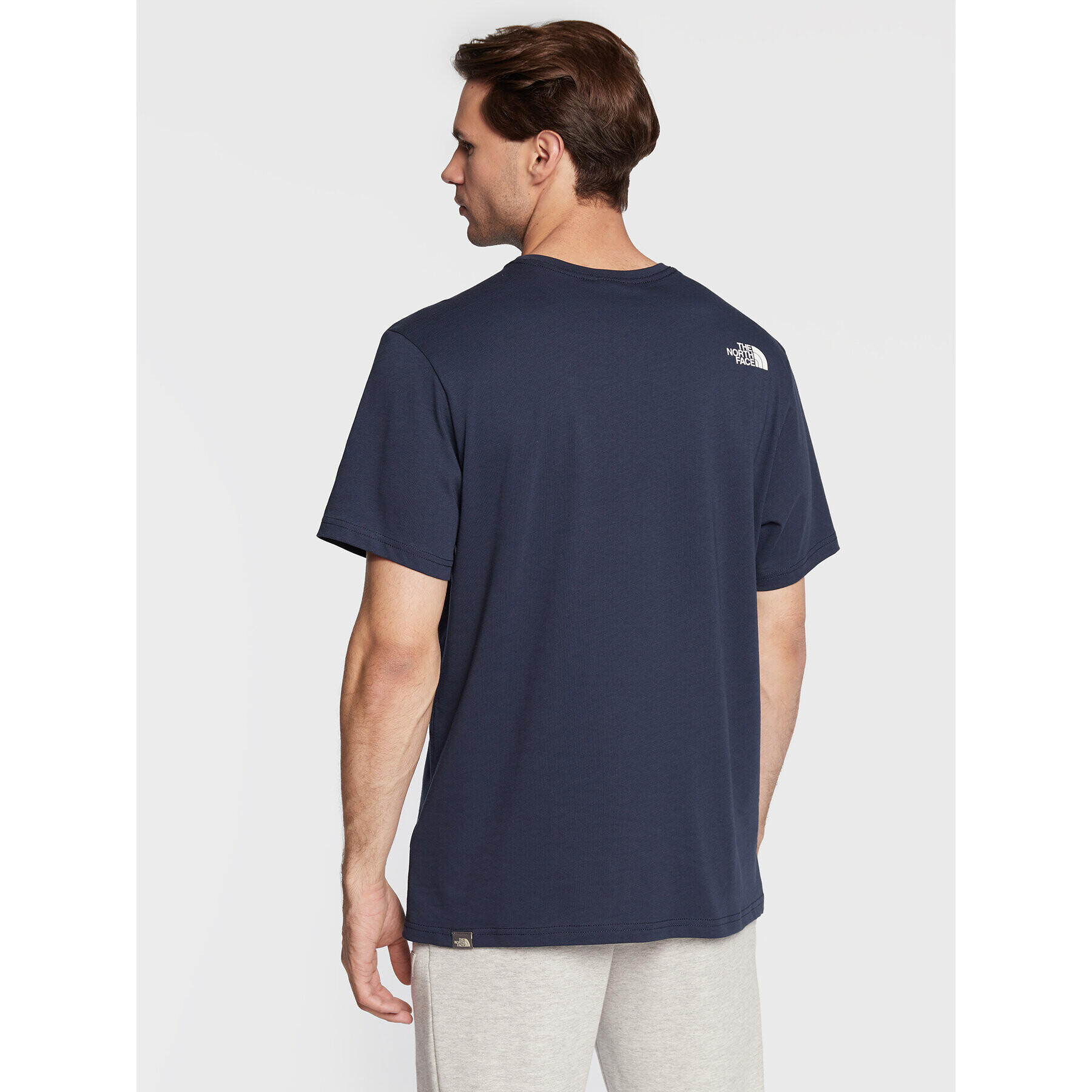 The North Face T-Shirt Easy NF0A2TX3 Tmavomodrá Regular Fit - Pepit.cz