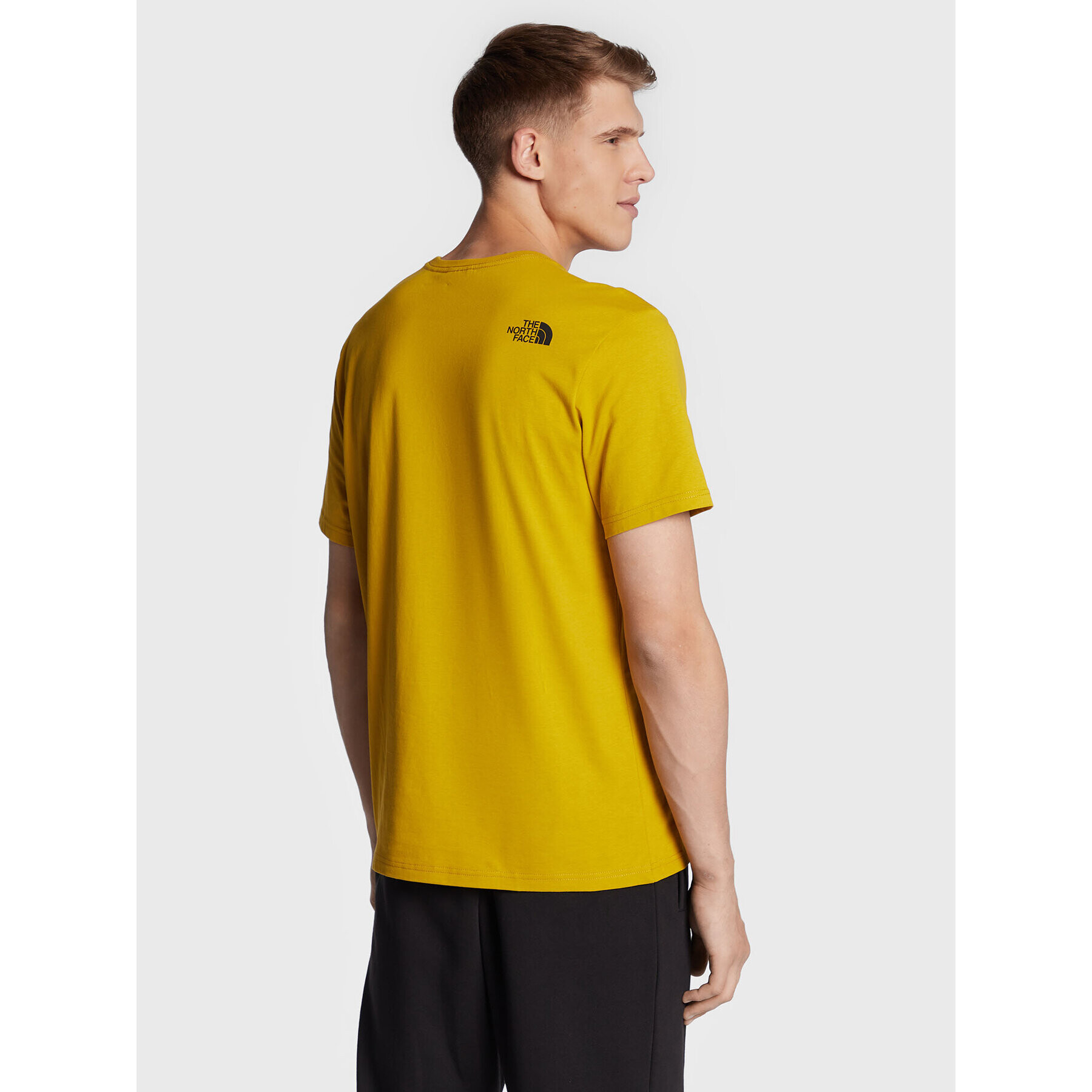 The North Face T-Shirt Easy NF0A2TX3 Žlutá Regular Fit - Pepit.cz