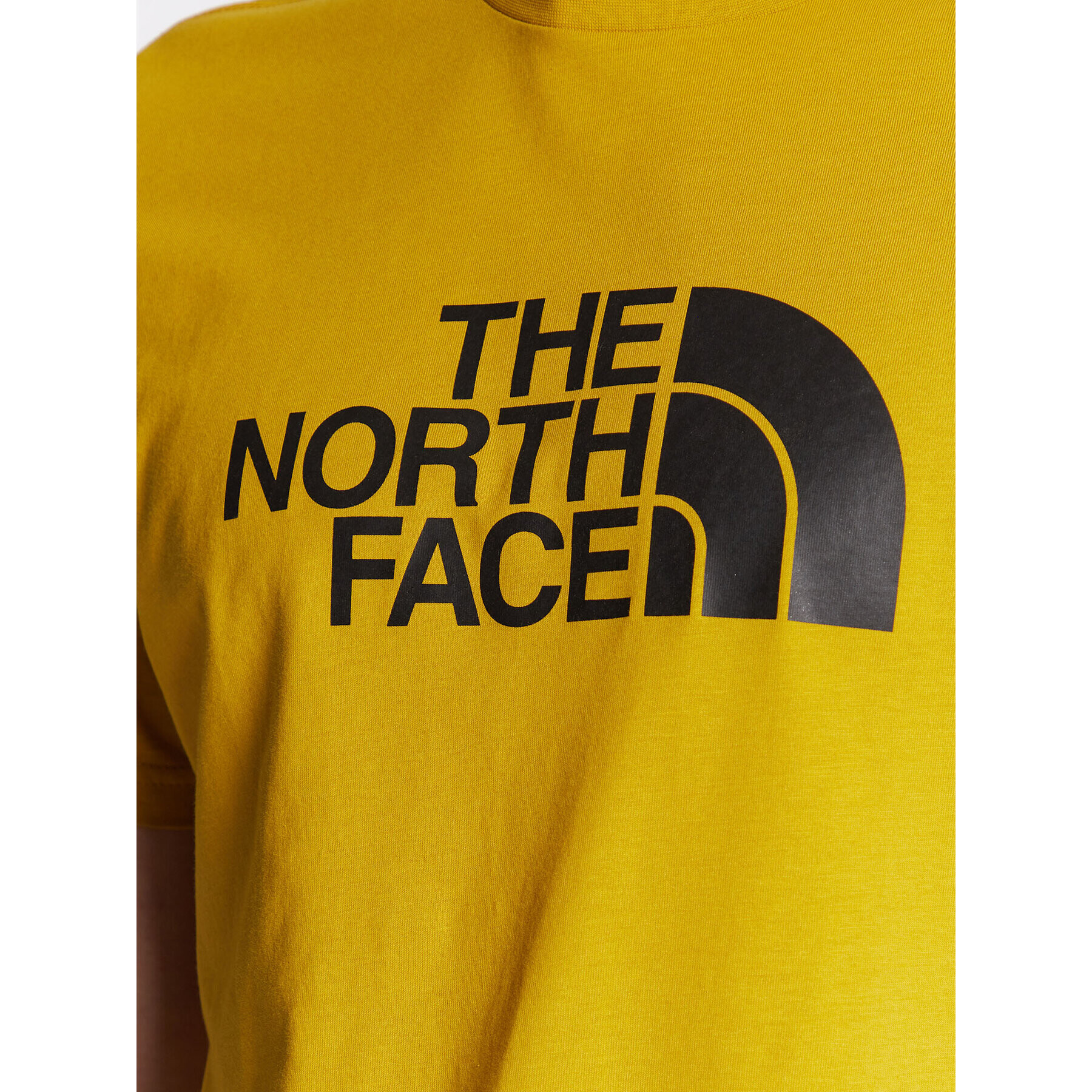 The North Face T-Shirt Easy NF0A2TX3 Žlutá Regular Fit - Pepit.cz