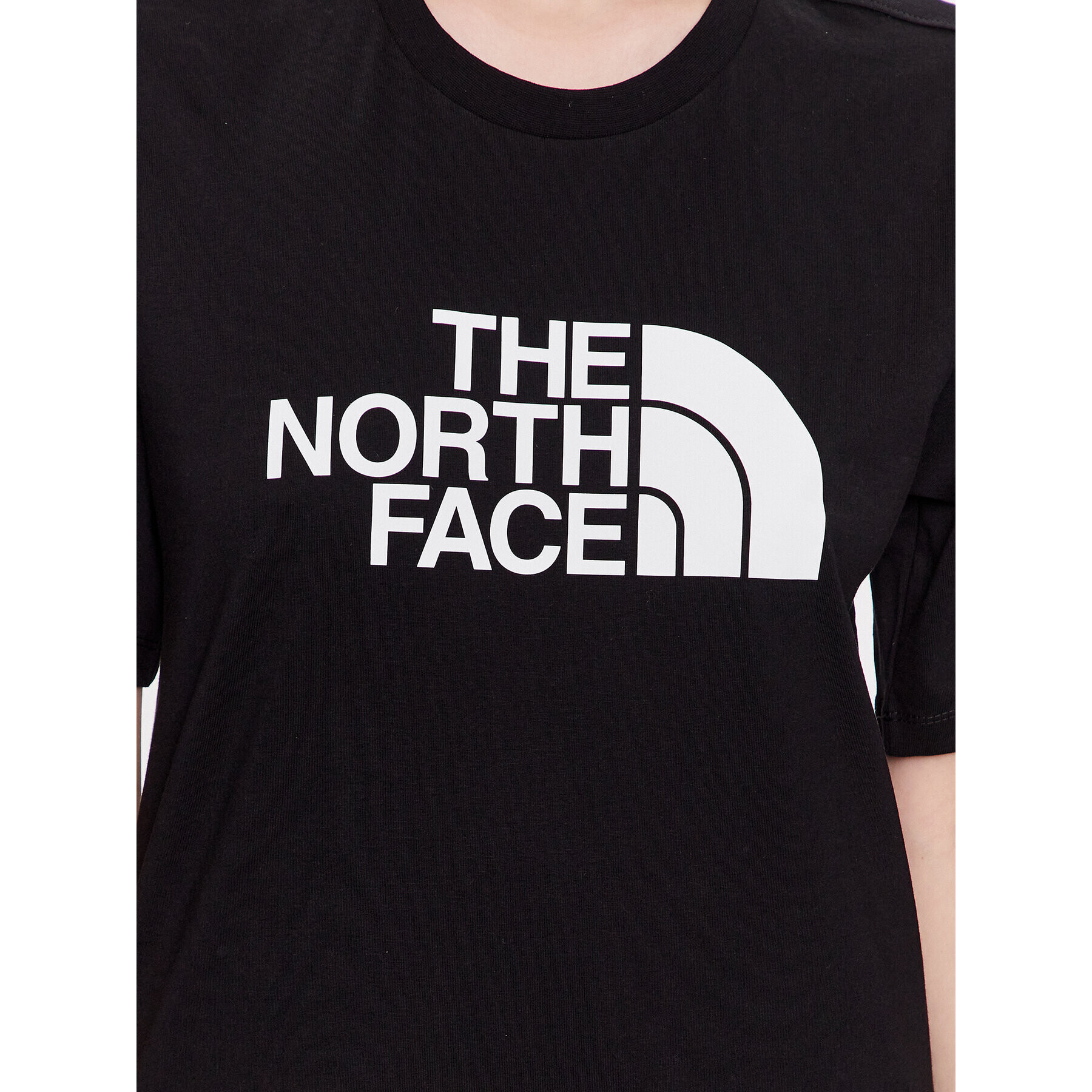 The North Face T-Shirt Easy NF0A4M5P Černá Relaxed Fit - Pepit.cz