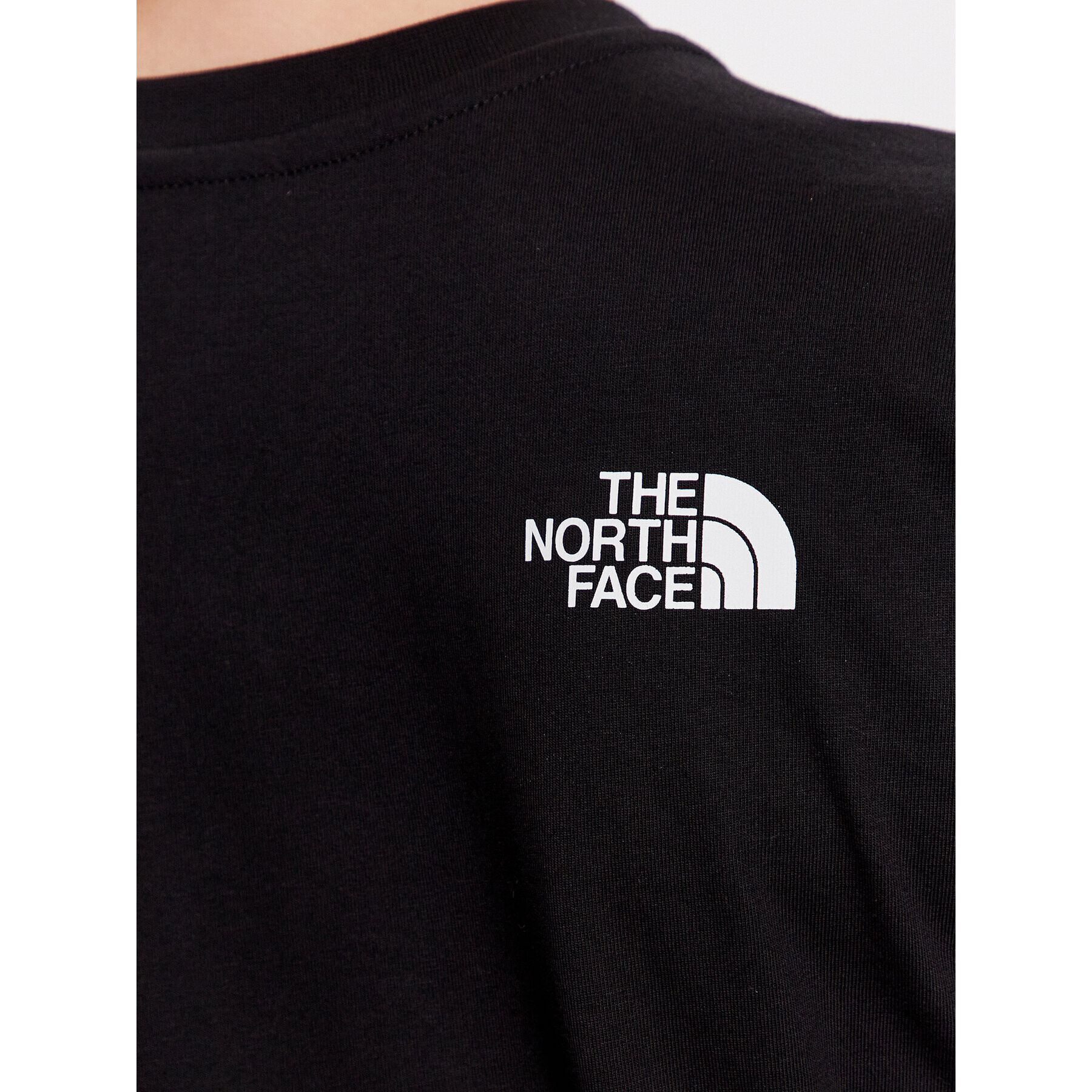 The North Face T-Shirt Easy NF0A4M5P Černá Relaxed Fit - Pepit.cz