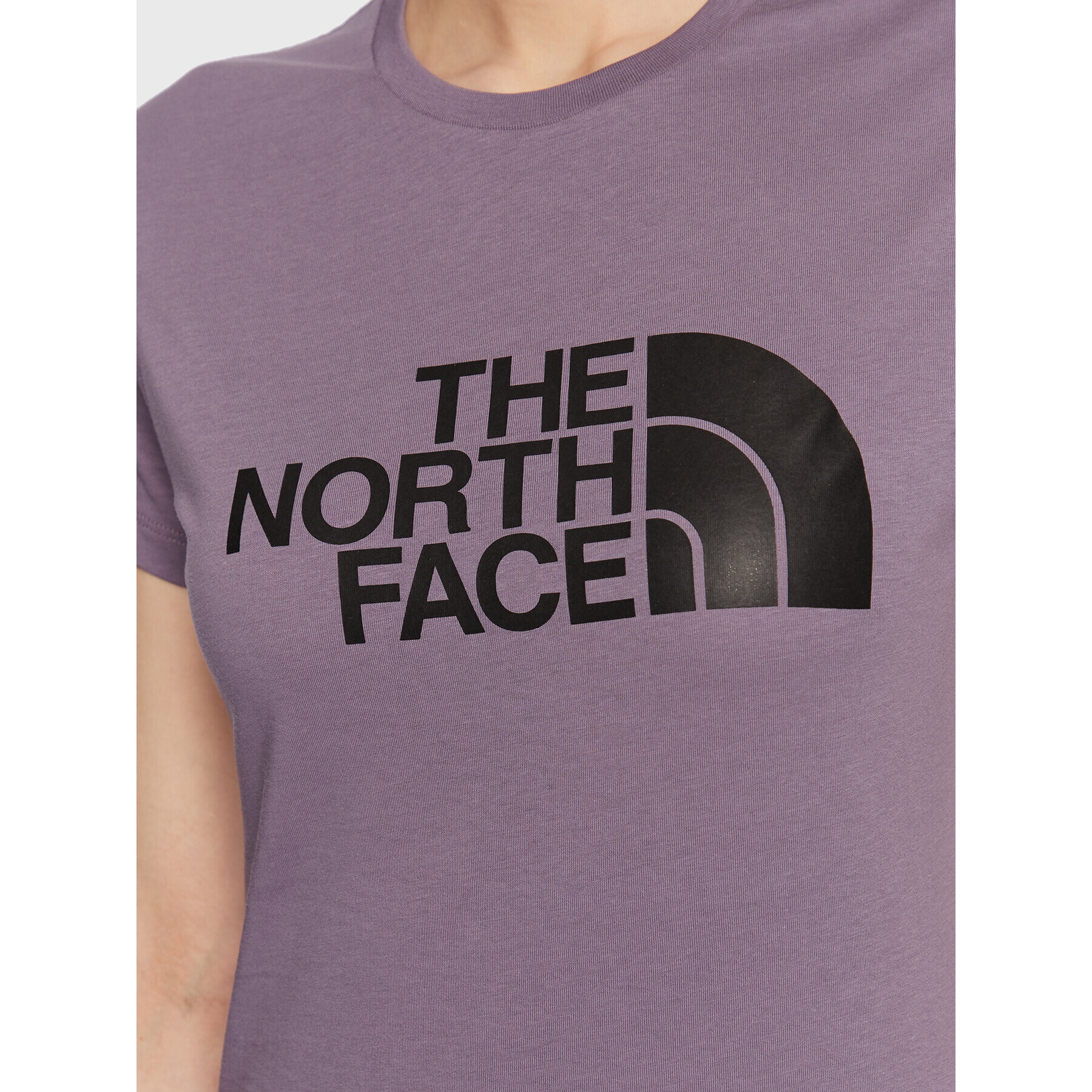 The North Face T-Shirt Easy NF0A4T1Q Fialová Regular Fit - Pepit.cz