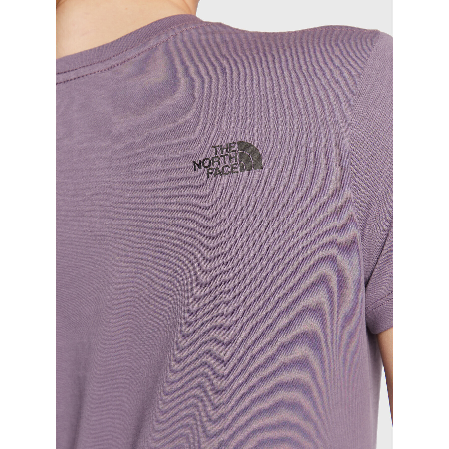 The North Face T-Shirt Easy NF0A4T1Q Fialová Regular Fit - Pepit.cz