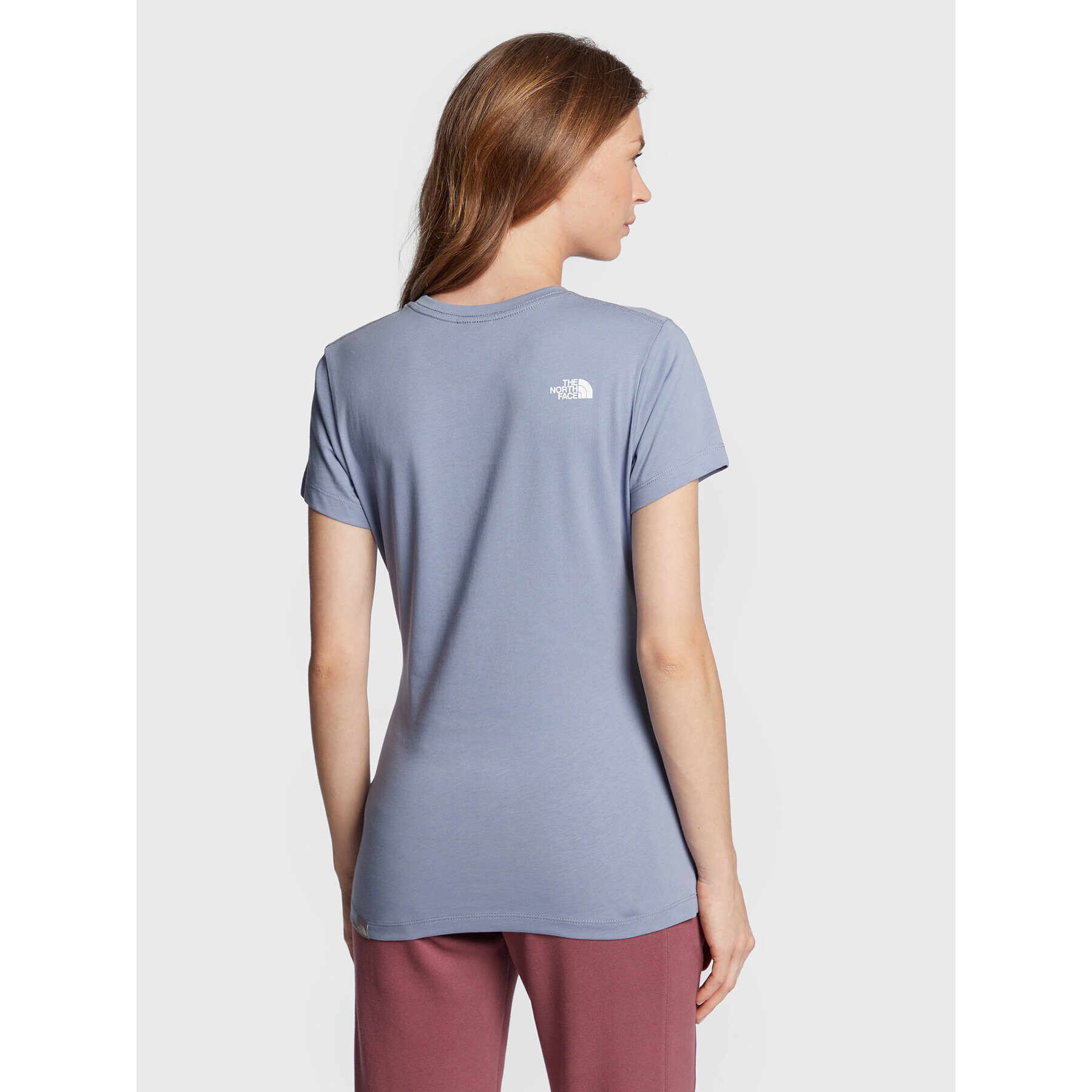 The North Face T-Shirt Easy NF0A4T1Q Modrá Regular Fit - Pepit.cz