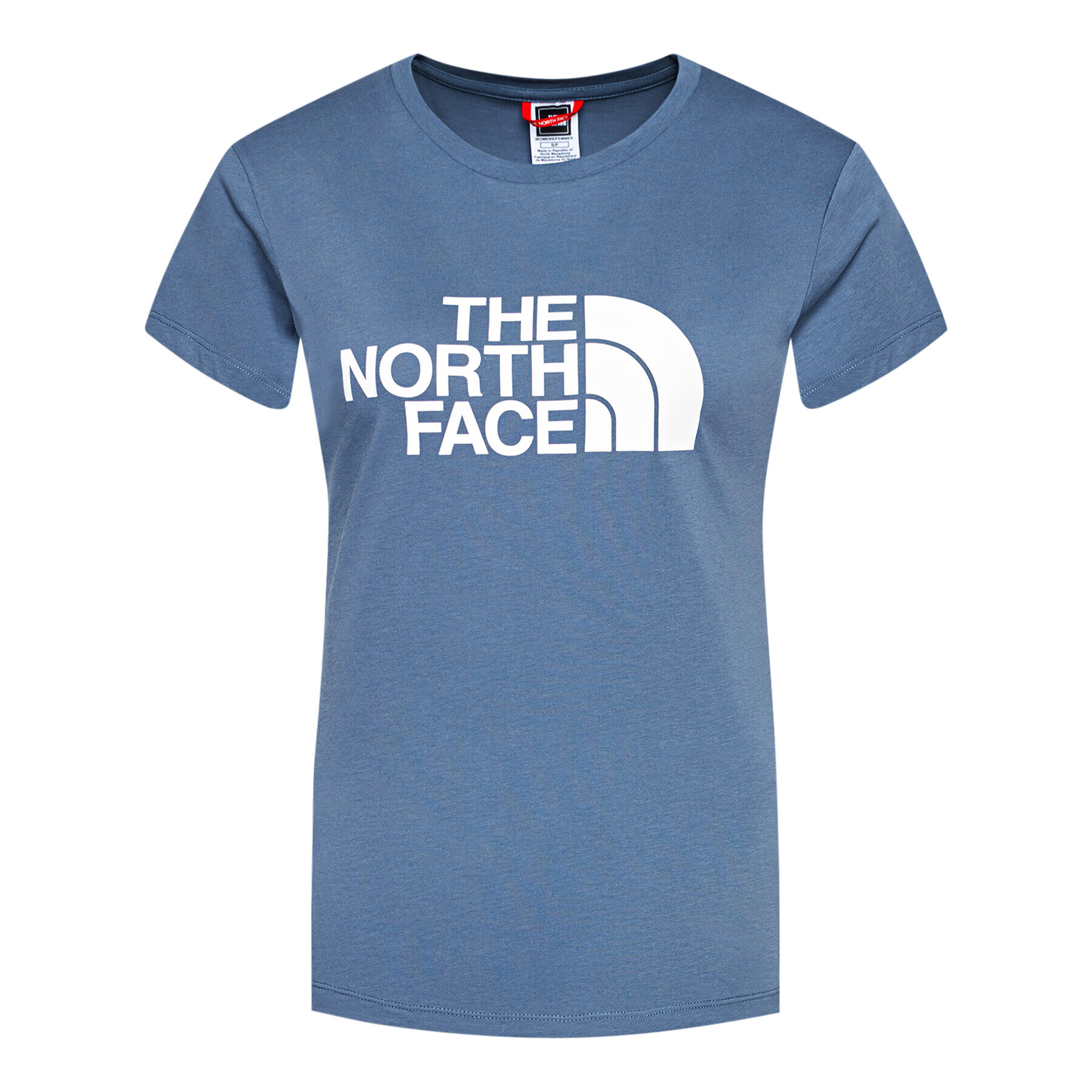 The North Face T-Shirt Easy NF0A4T1Q Modrá Regular Fit - Pepit.cz