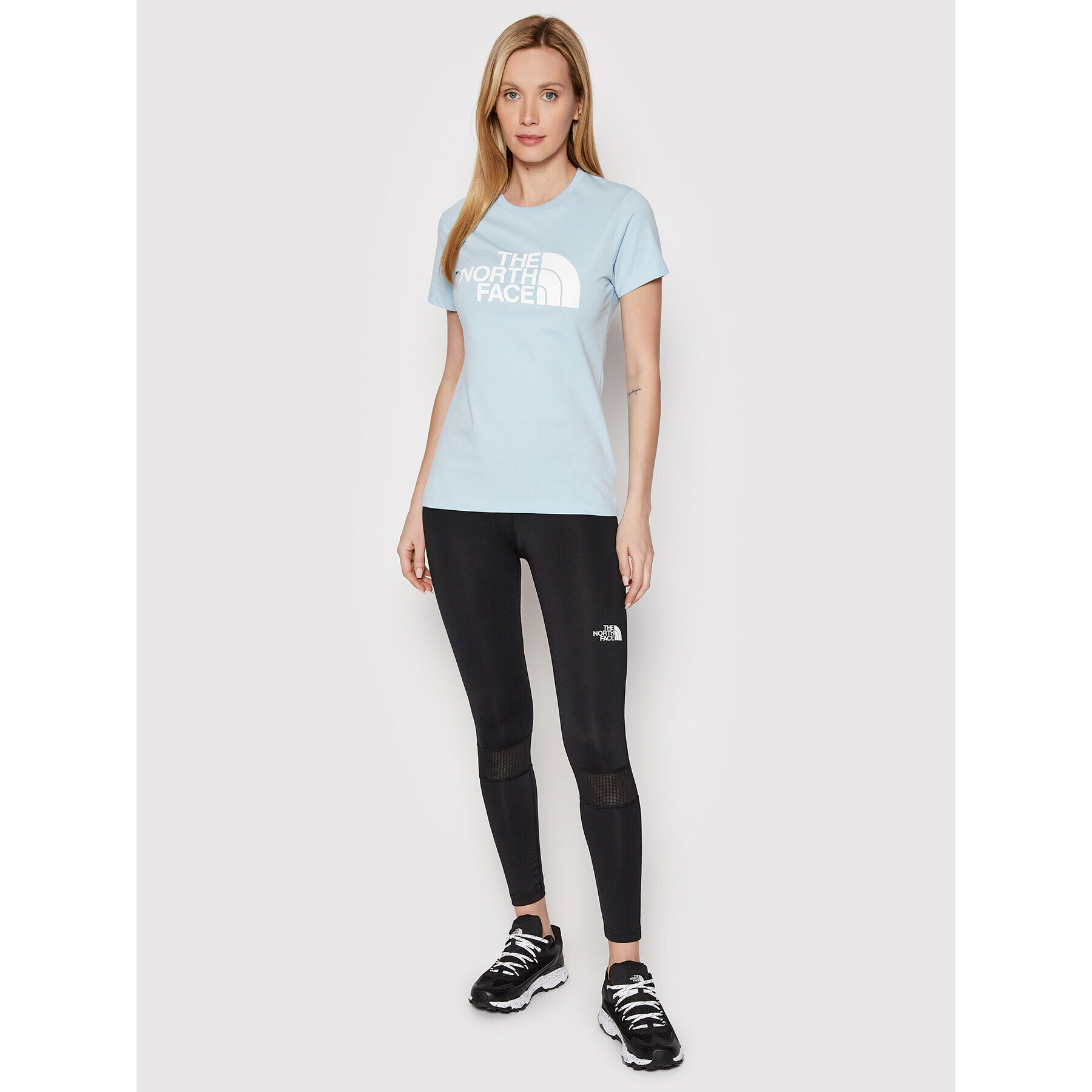 The North Face T-Shirt Easy NF0A4T1Q Modrá Regular Fit - Pepit.cz