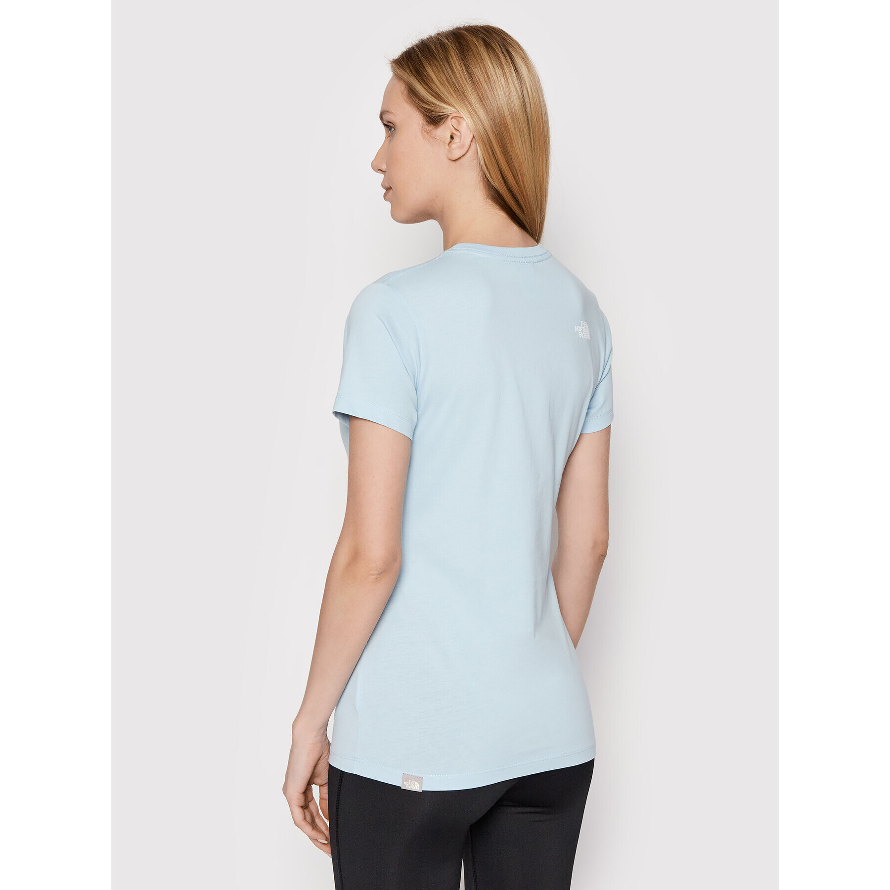 The North Face T-Shirt Easy NF0A4T1Q Modrá Regular Fit - Pepit.cz