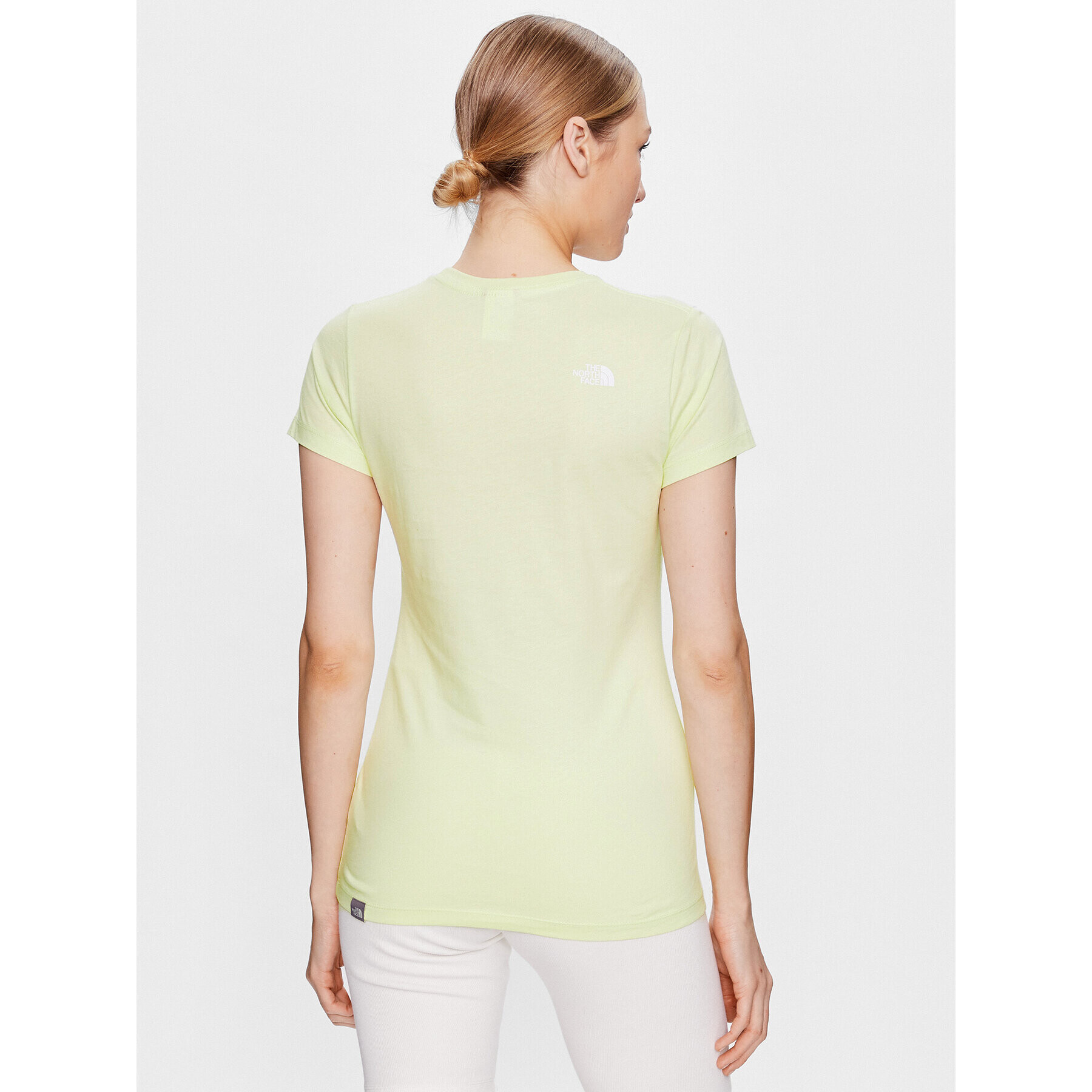 The North Face T-Shirt Easy NF0A4T1Q Zelená Regular Fit - Pepit.cz