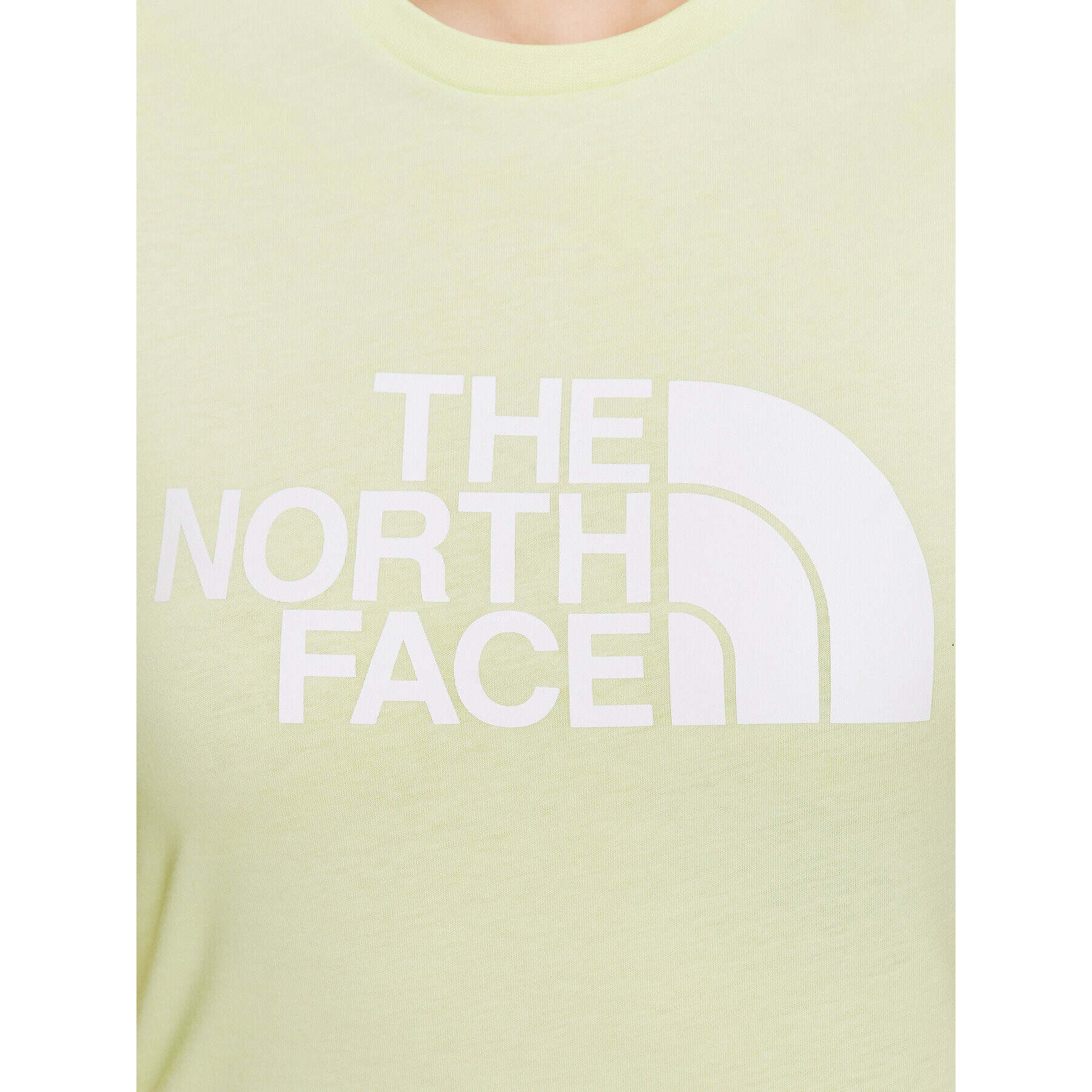 The North Face T-Shirt Easy NF0A4T1Q Zelená Regular Fit - Pepit.cz