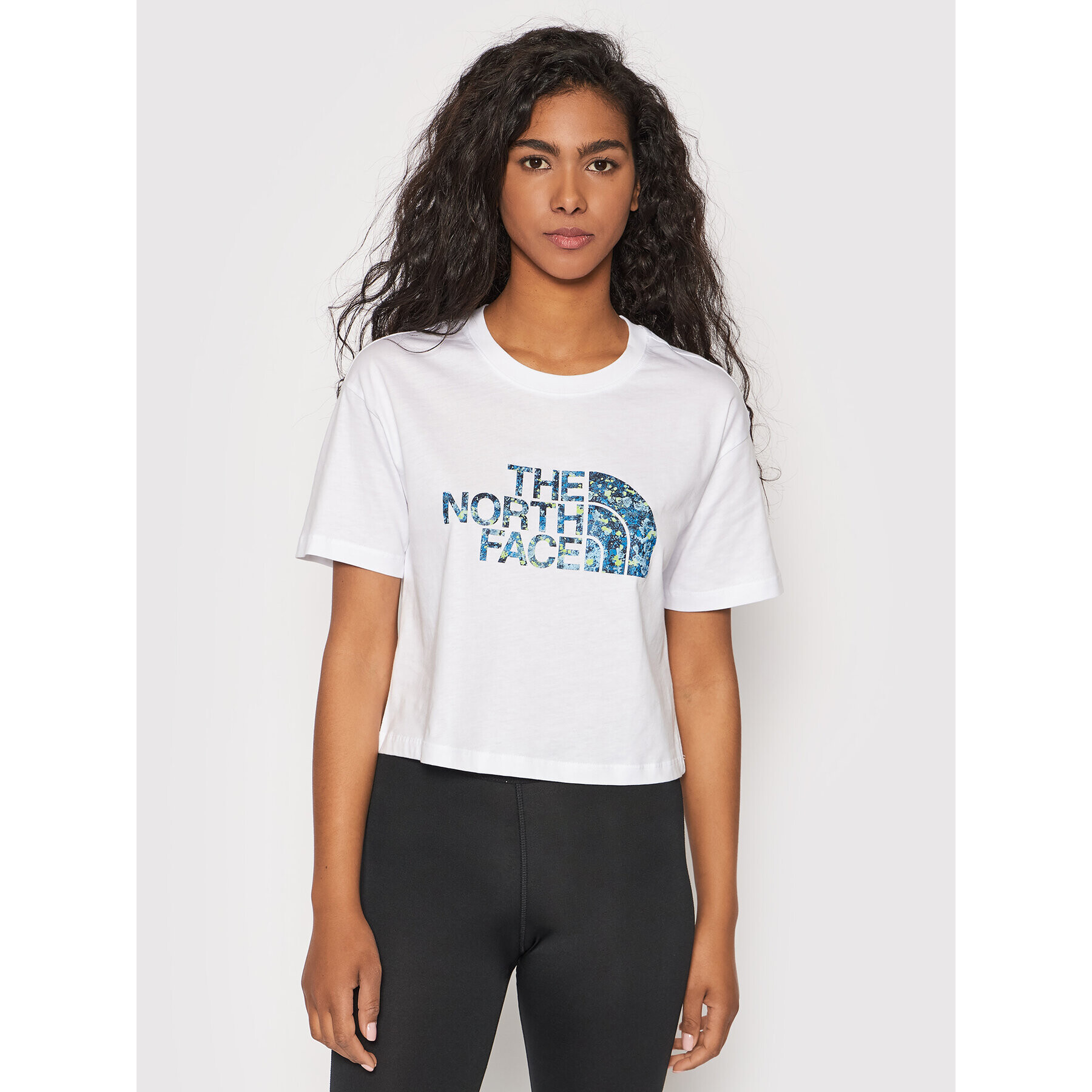 The North Face T-Shirt Easy NF0A4T1R Bílá Relaxed Fit - Pepit.cz