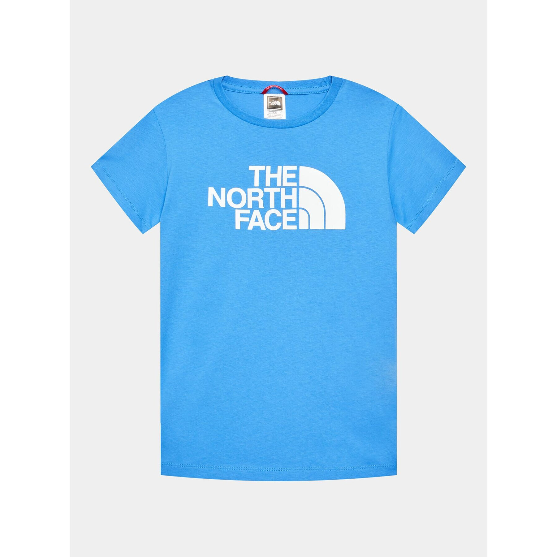 The North Face T-Shirt Easy NF0A82GH Modrá Regular Fit - Pepit.cz