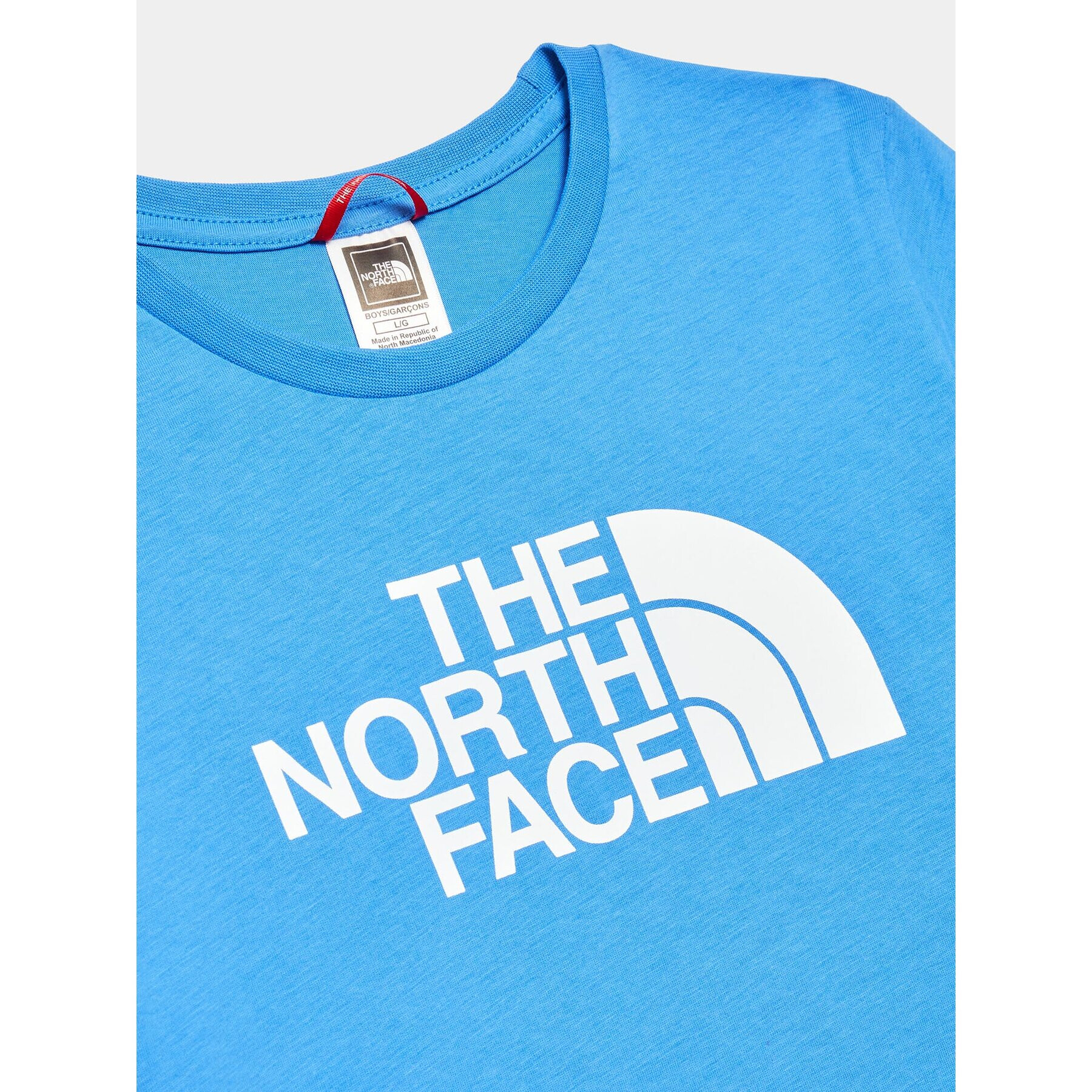 The North Face T-Shirt Easy NF0A82GH Modrá Regular Fit - Pepit.cz