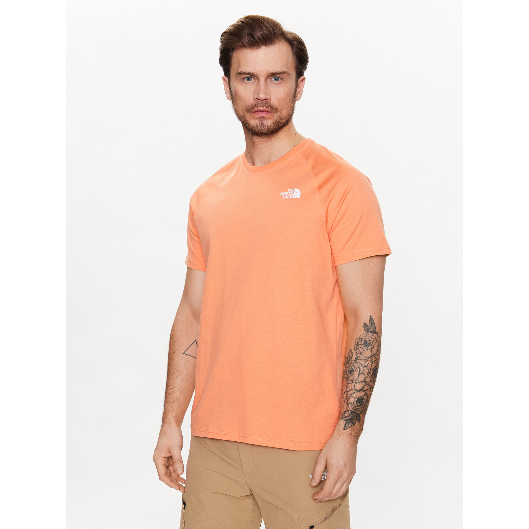 The North Face T-Shirt Faces NF00CEQ8 Oranžová Regular Fit - Pepit.cz