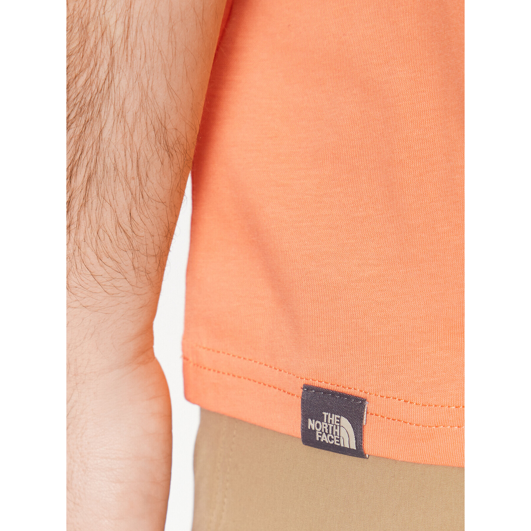 The North Face T-Shirt Faces NF00CEQ8 Oranžová Regular Fit - Pepit.cz