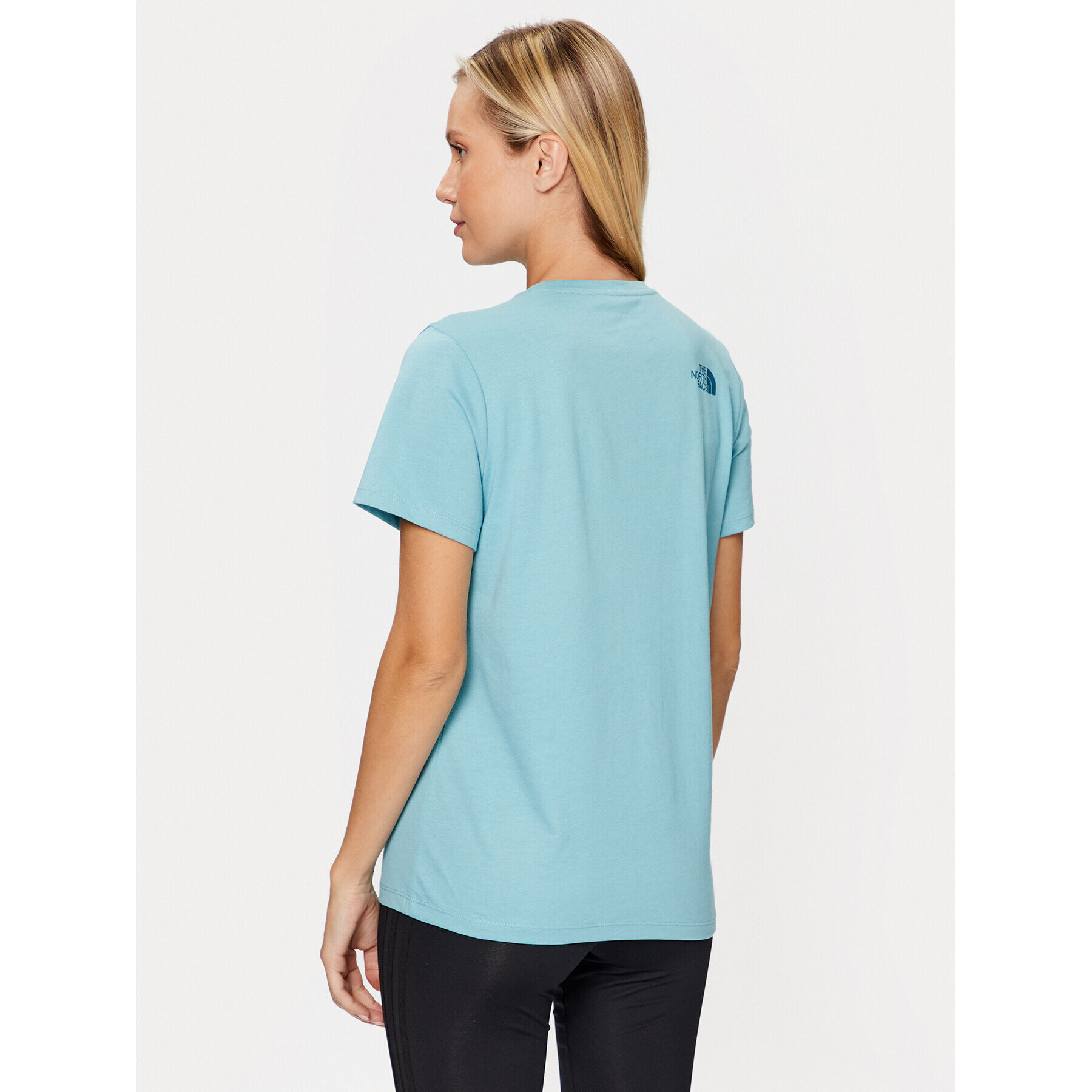 The North Face T-Shirt Foundation Graphic NF0A55B2 Modrá Regular Fit - Pepit.cz