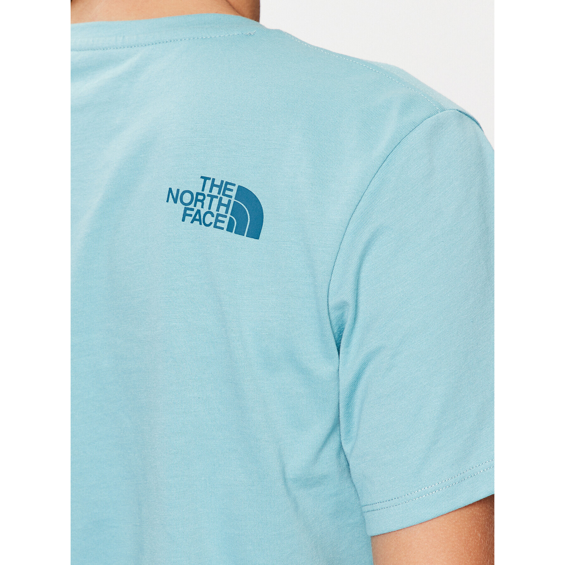 The North Face T-Shirt Foundation Graphic NF0A55B2 Modrá Regular Fit - Pepit.cz