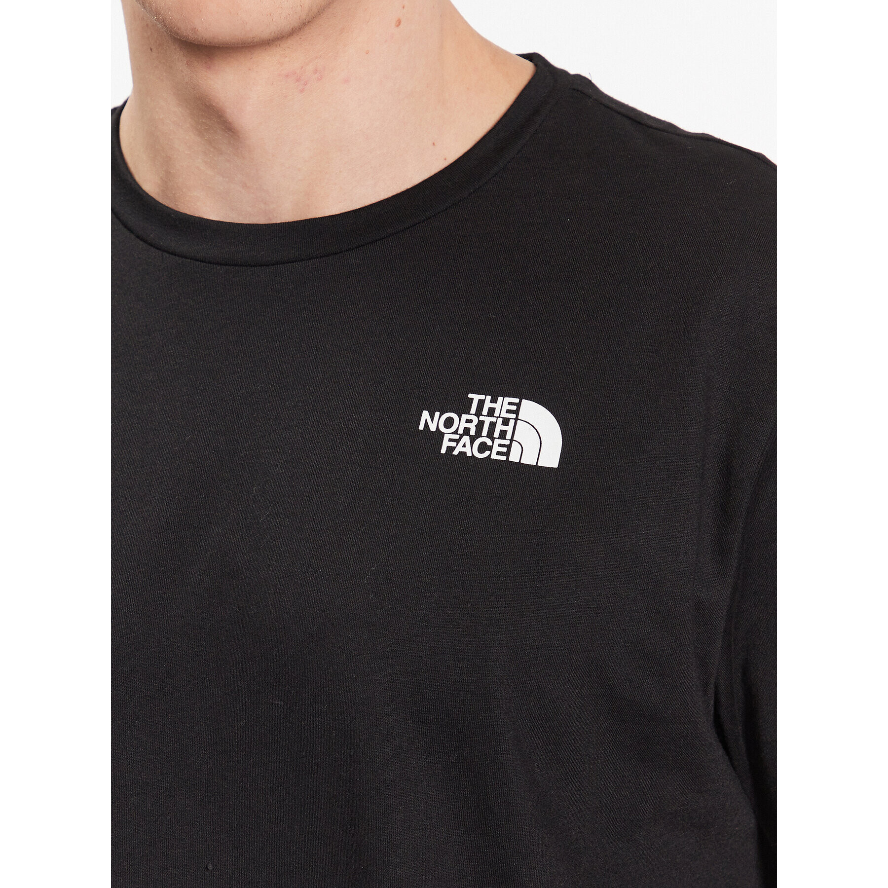 The North Face T-Shirt Foundation Graphic NF0A55EF Černá Regular Fit - Pepit.cz