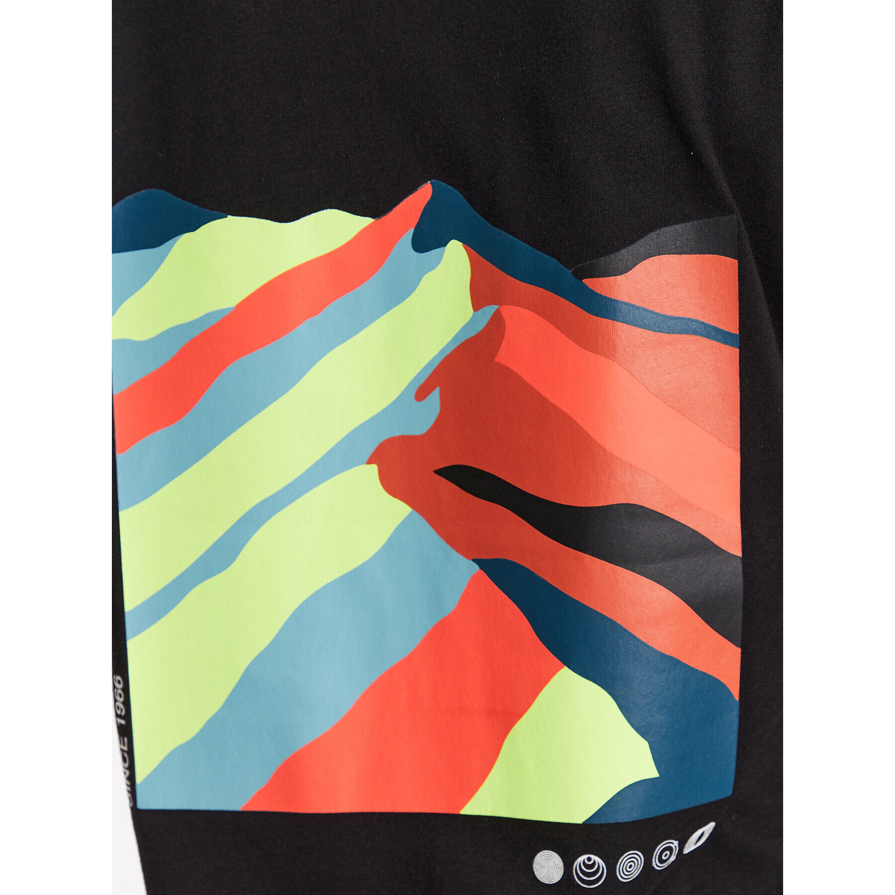 The North Face T-Shirt Foundation Graphic NF0A55EF Černá Regular Fit - Pepit.cz