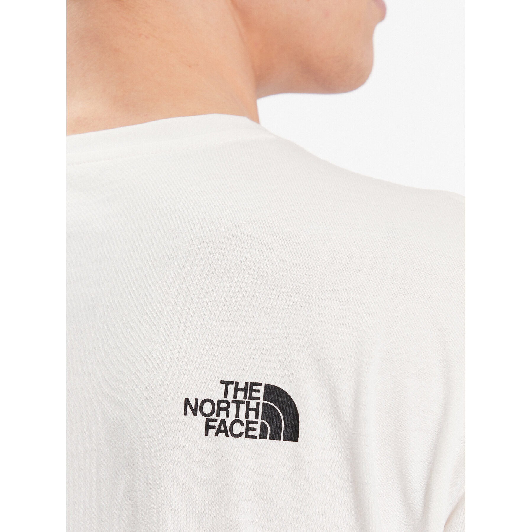 The North Face T-Shirt Foundation Graphic NF0A55EF Écru Regular Fit - Pepit.cz