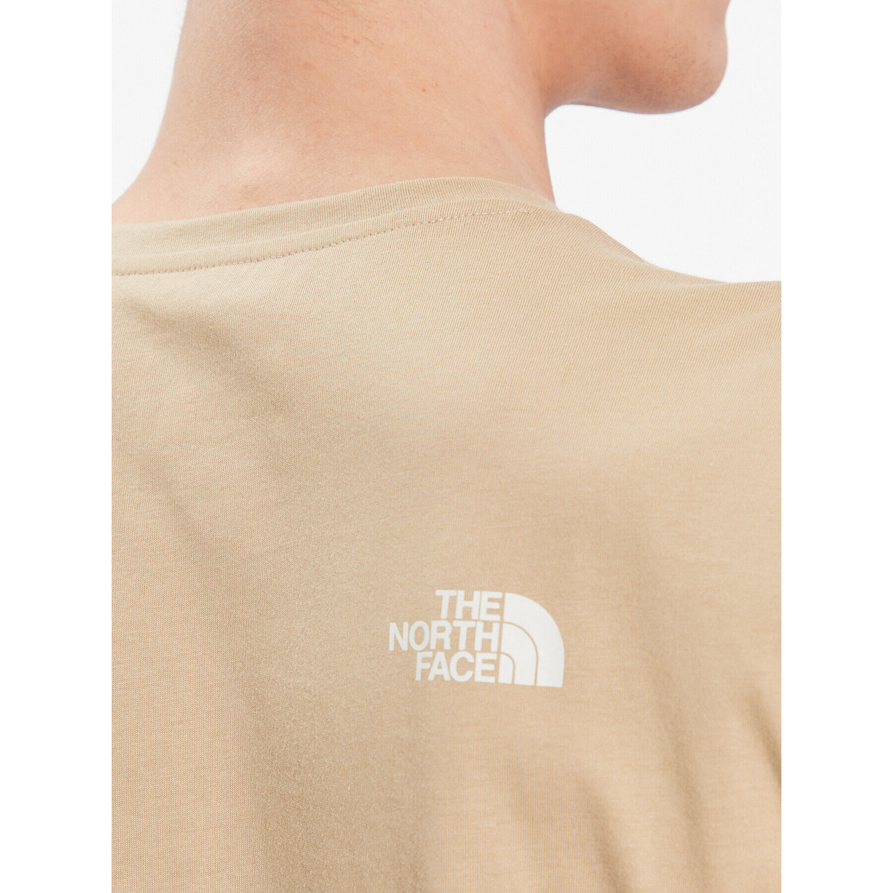 The North Face T-Shirt Foundation Graphic NF0A55EF Khaki Regular Fit - Pepit.cz