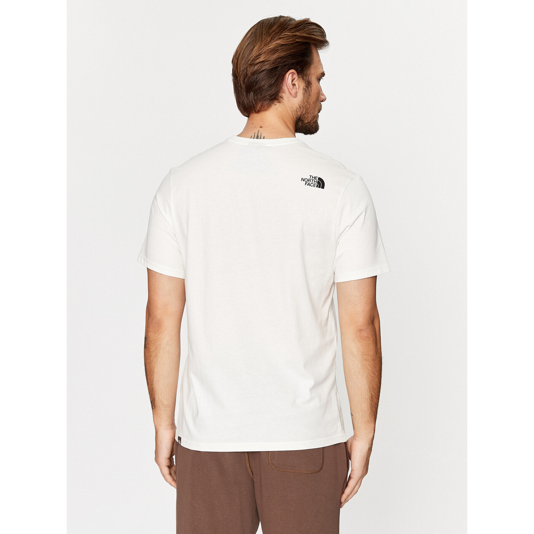 The North Face T-Shirt M S/S Graphic TeeNF0A7X1ON3N1 Bílá Regular Fit - Pepit.cz