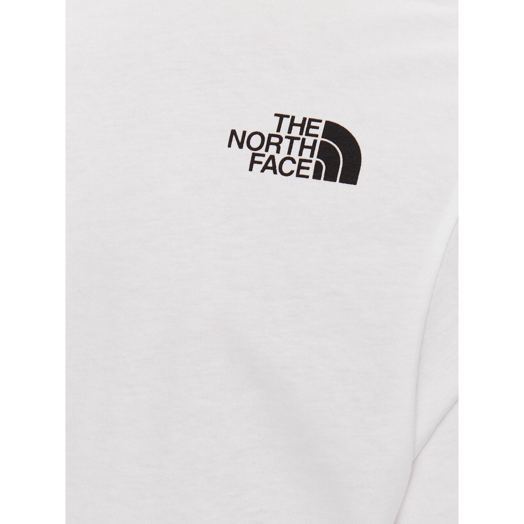 The North Face T-Shirt Mountain Line NF0A7X1N Bílá Regular Fit - Pepit.cz