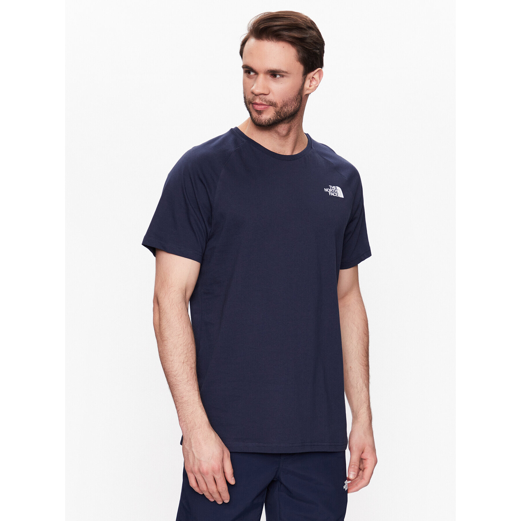 The North Face T-Shirt NF00CEQ8 Tmavomodrá Regular Fit - Pepit.cz