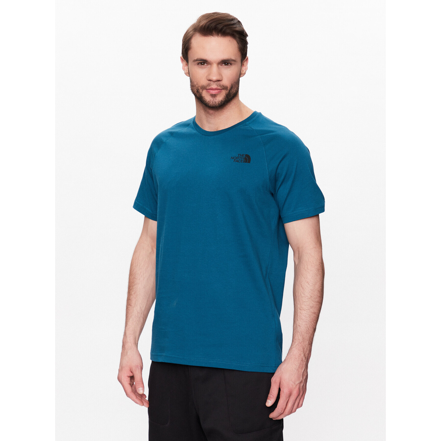 The North Face T-Shirt NF00CEQ8 Zelená Regular Fit - Pepit.cz