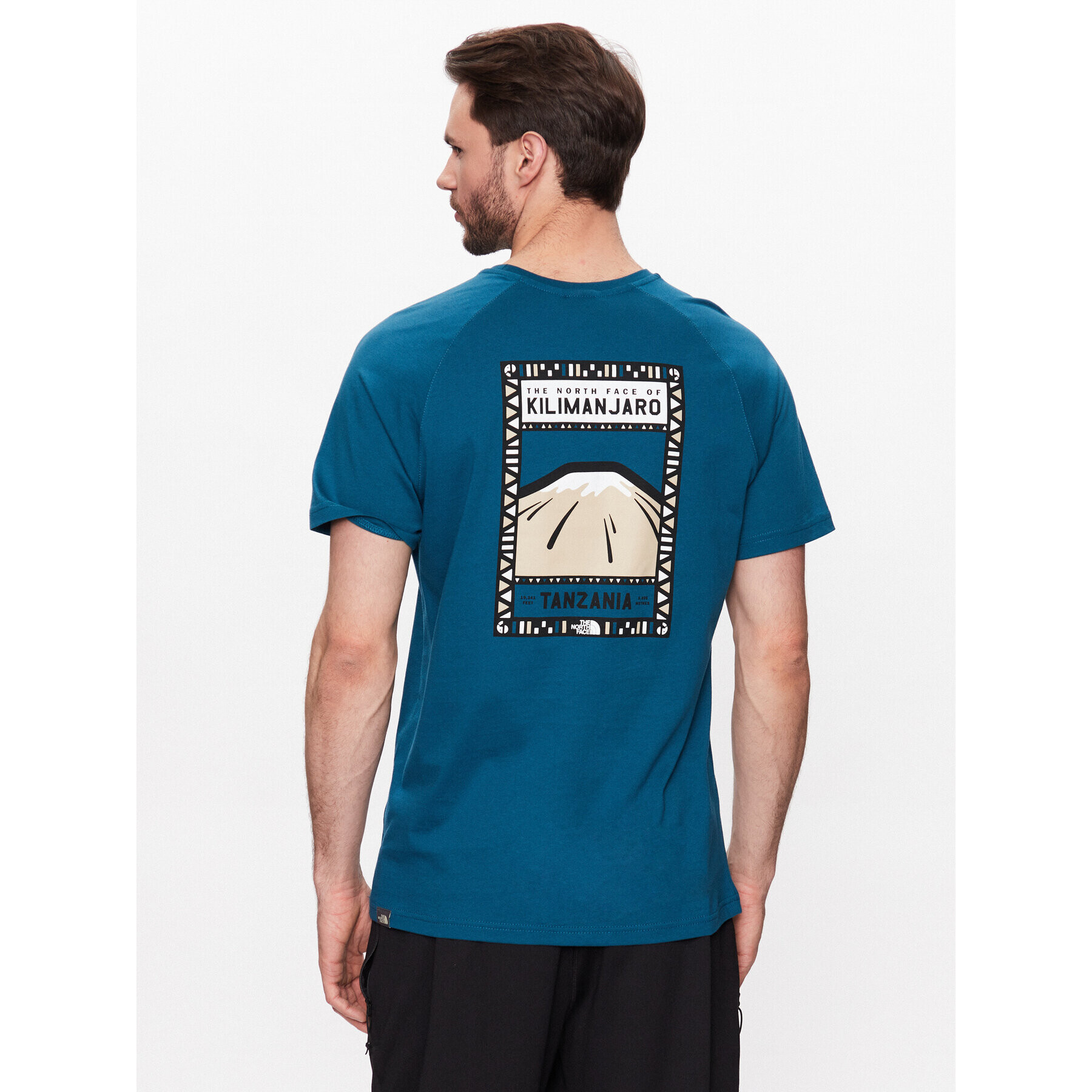 The North Face T-Shirt NF00CEQ8 Zelená Regular Fit - Pepit.cz