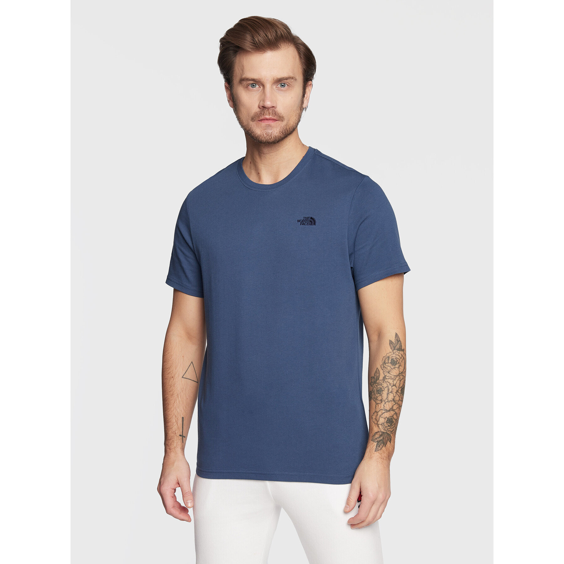 The North Face T-Shirt Premium NF0A7X22 Tmavomodrá Regular Fit - Pepit.cz