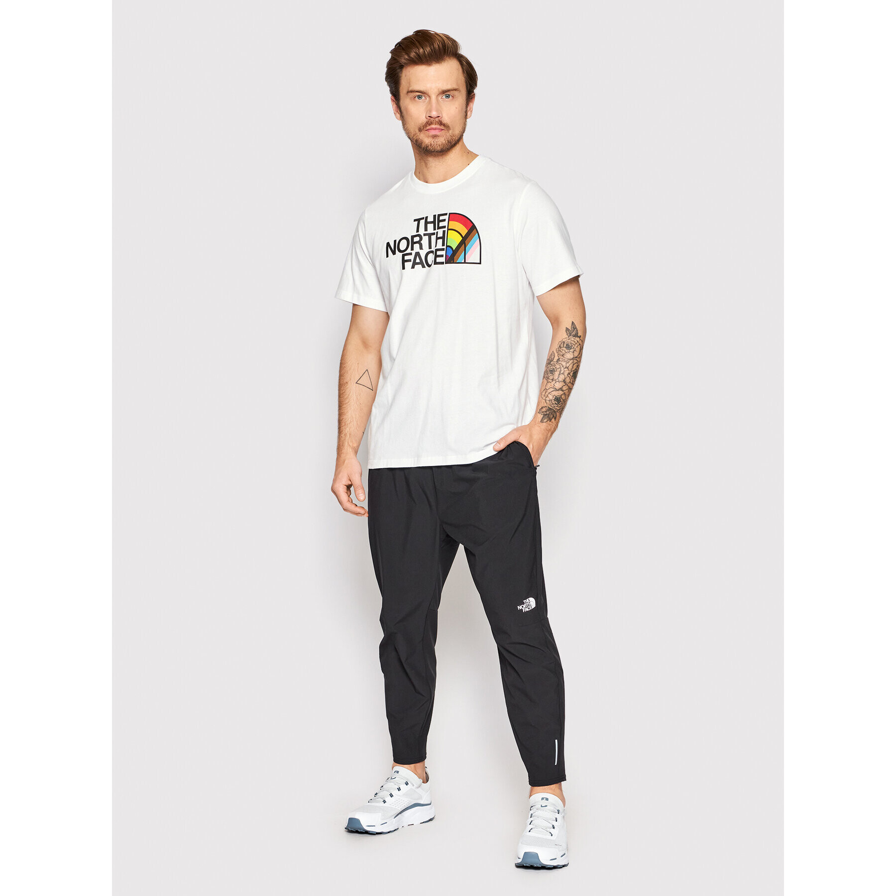 The North Face T-Shirt Pride NF0A5J9H Bílá Regular Fit - Pepit.cz