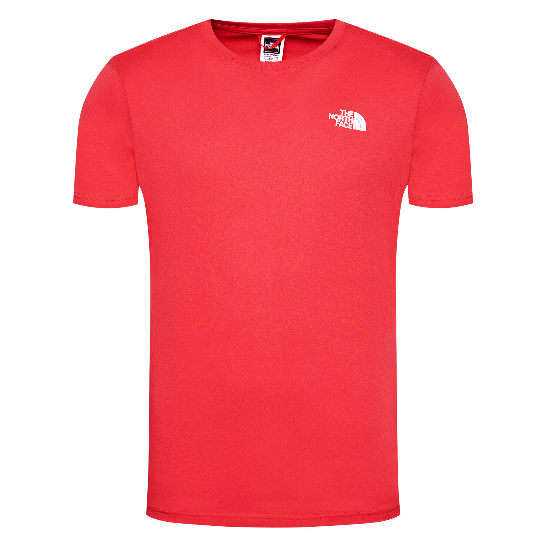 The North Face T-Shirt Red Box NF0A2TX2 Červená Regular Fit - Pepit.cz