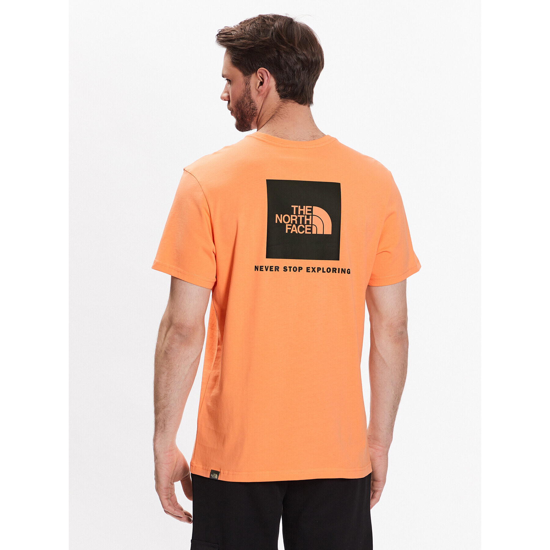 The North Face T-Shirt Red Box NF0A2TX2 Oranžová Regular Fit - Pepit.cz