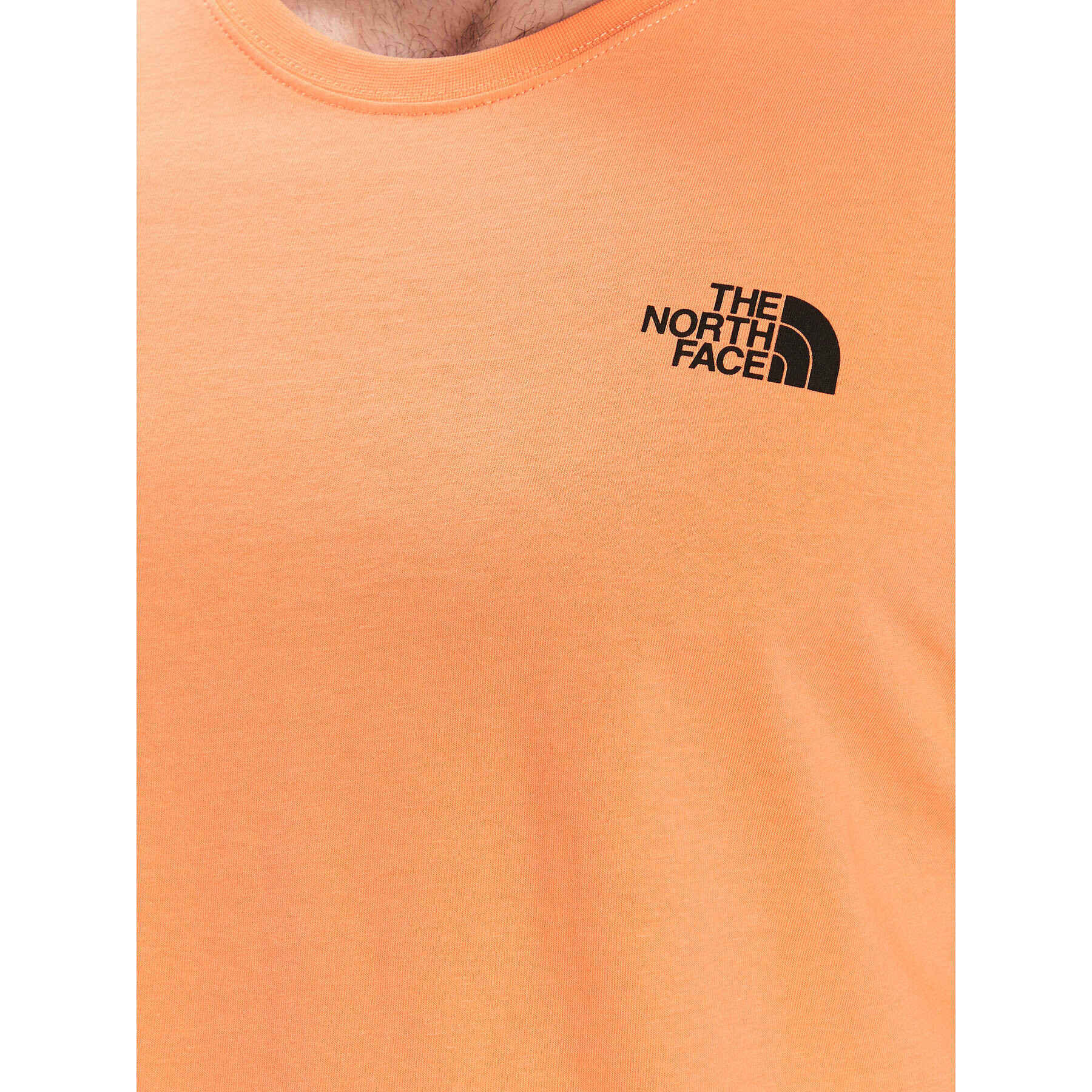 The North Face T-Shirt Red Box NF0A2TX2 Oranžová Regular Fit - Pepit.cz