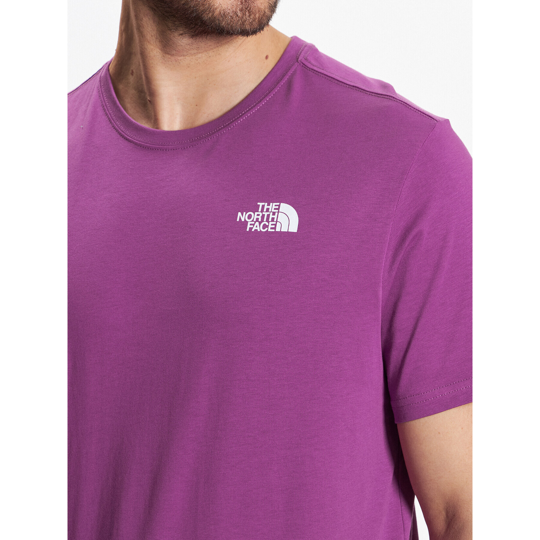 The North Face T-Shirt Redbox NF0A2TX2 Fialová Regular Fit - Pepit.cz